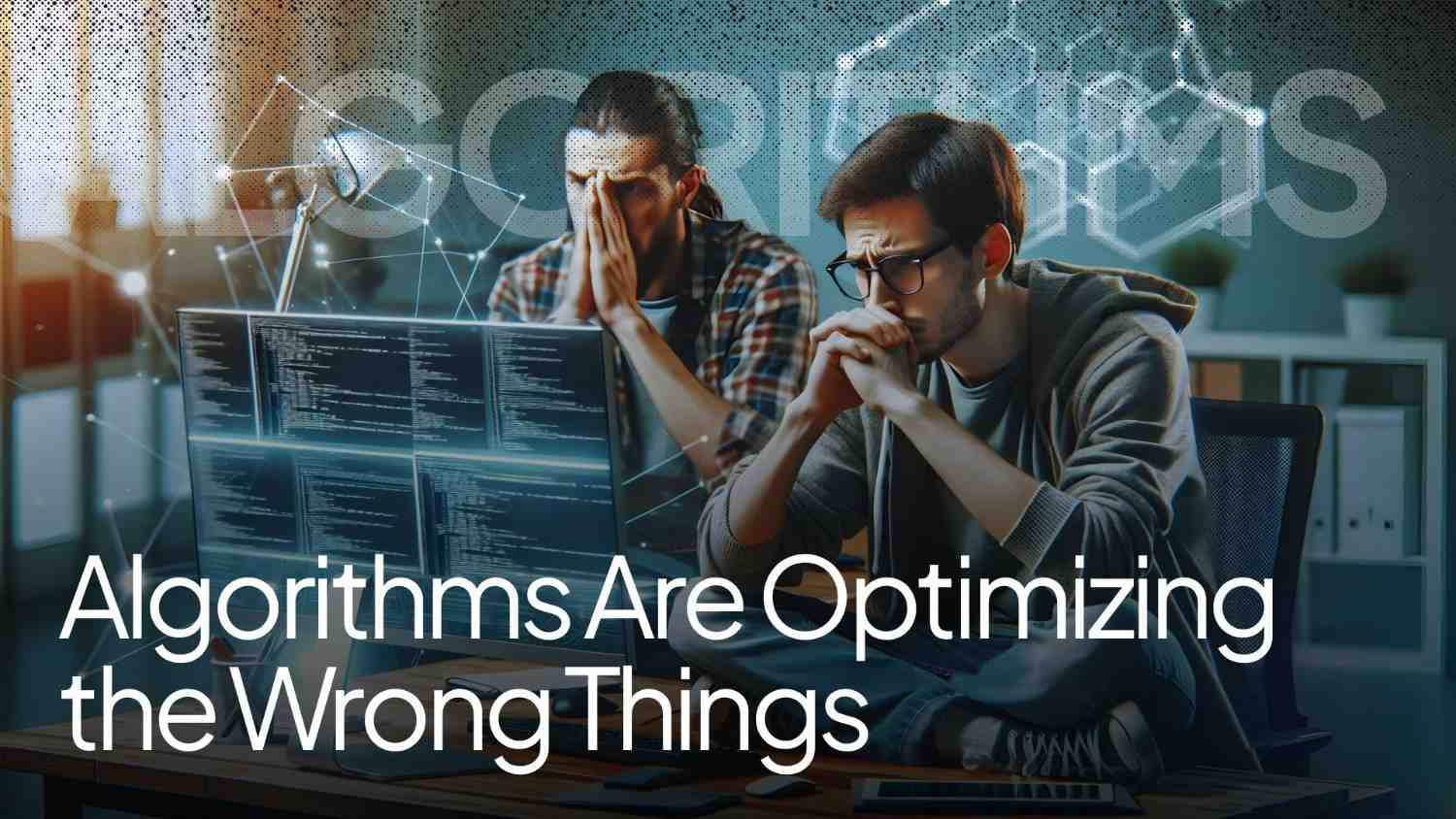 Are Algorithms Solving the Wrong Problems?
