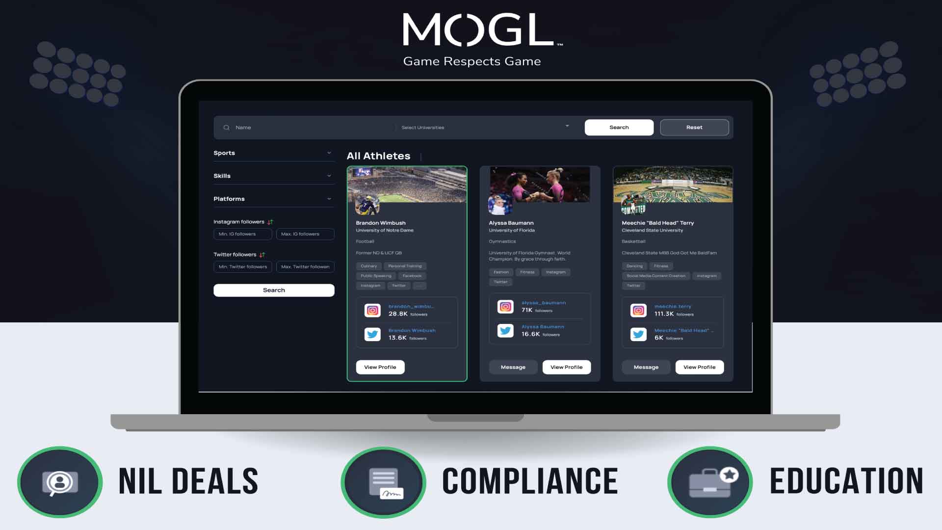 MOGL Partners with Rhodes College, College of Southern Nevada and Lincoln University