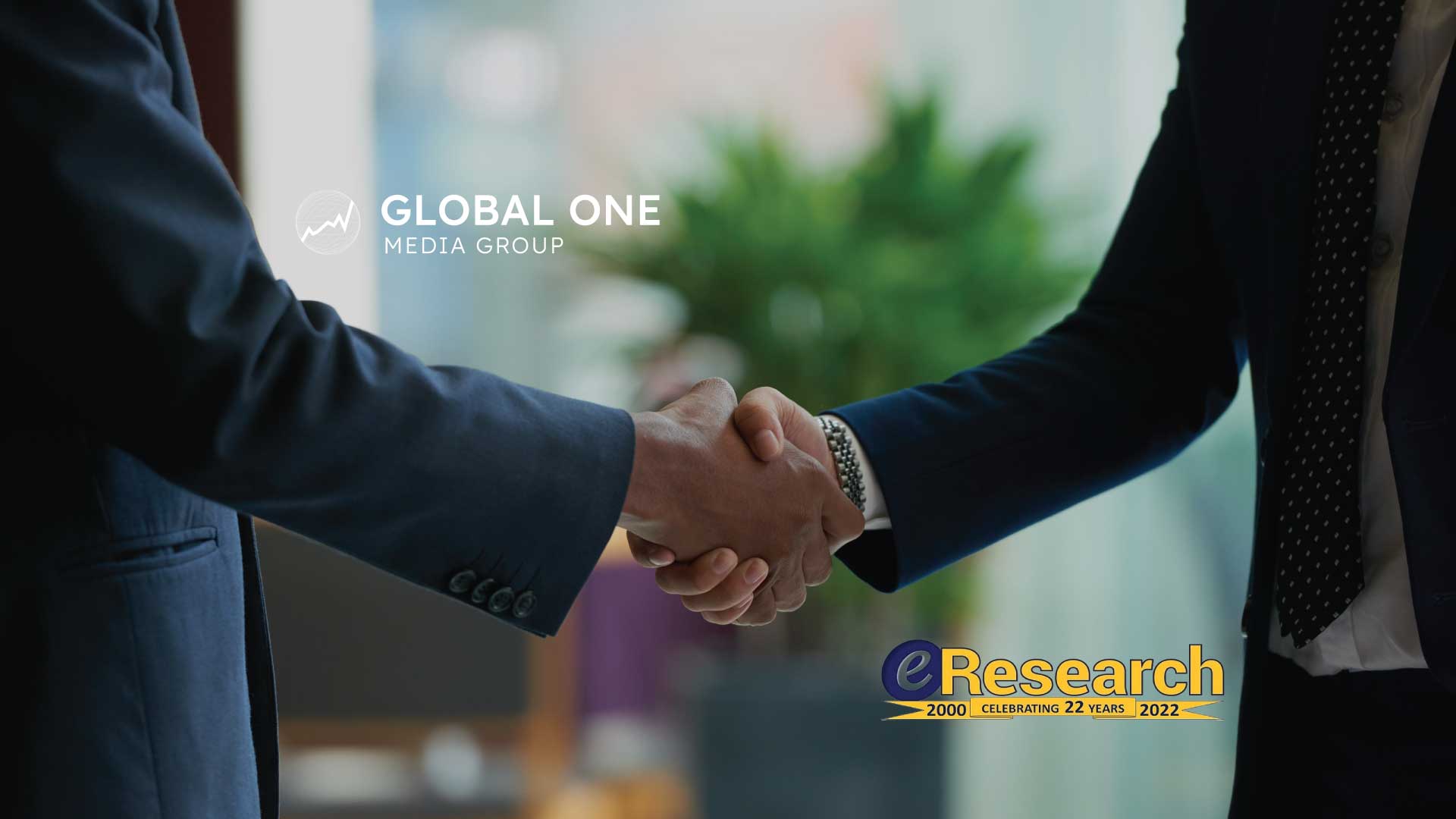 Global One Media Signs a Strategic Partnership With eResearch Corporation