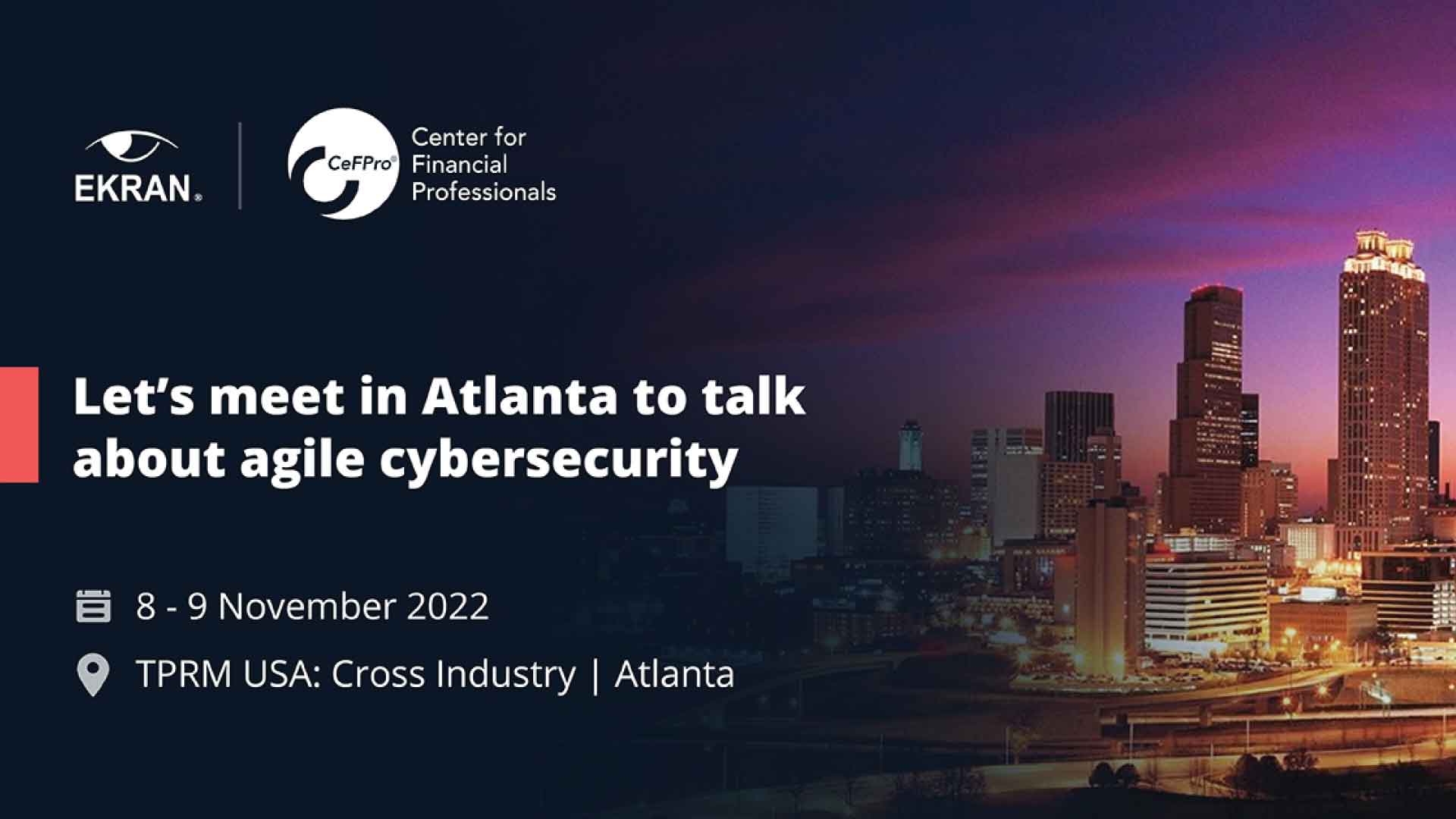 Ekran System Exhibiting at TPRM USA: Cross Industry Event