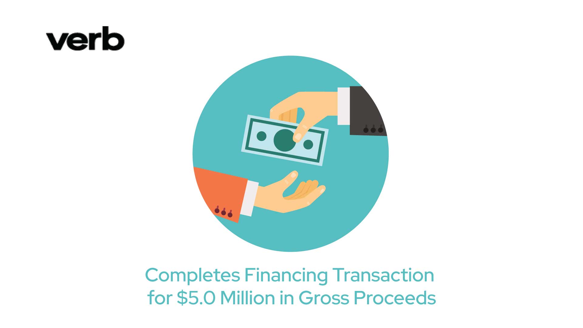 VERB Completes Financing Transaction for $5.0 Million in Gross Proceeds
