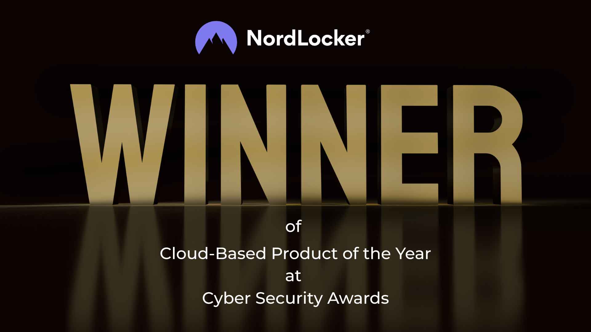 NordLocker wins Cloud-Based Product of the Year at the Cyber Security Awards
