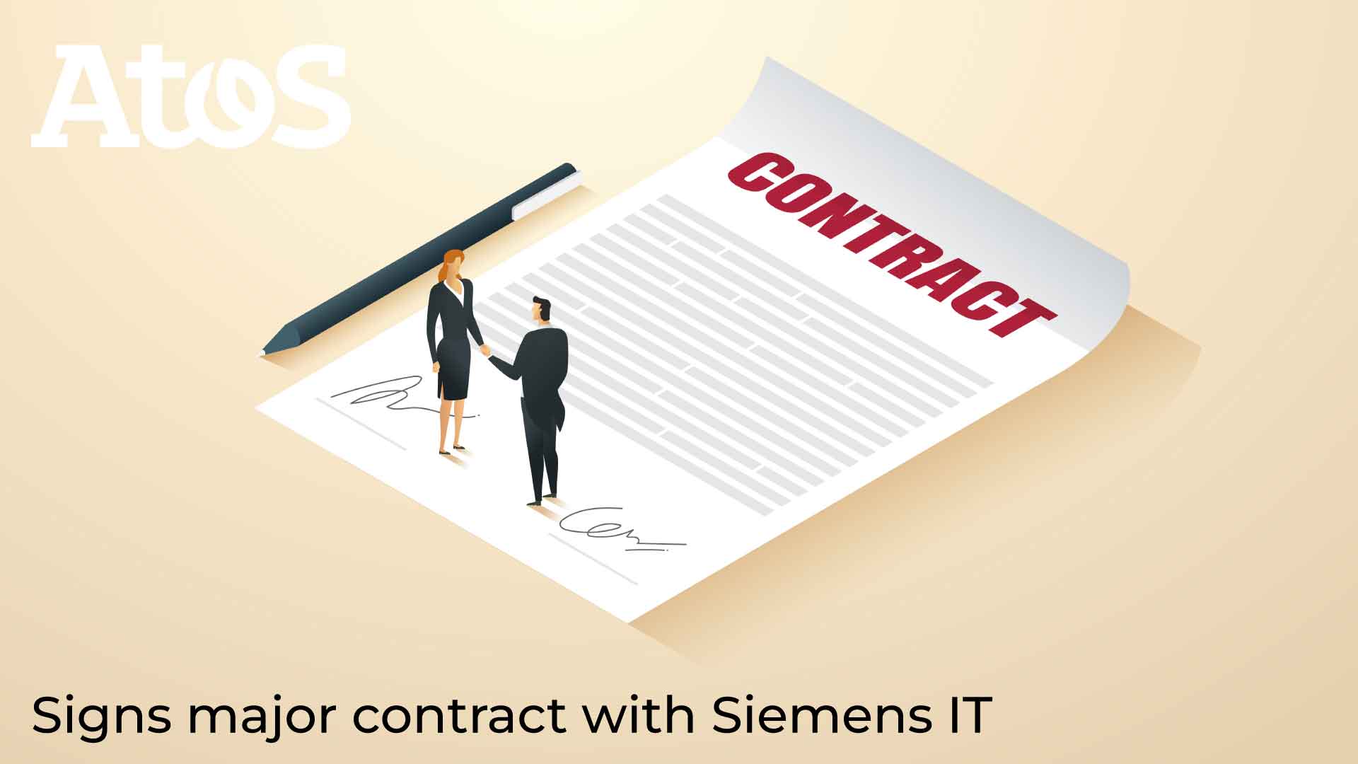 Atos signs major contract with Siemens IT to drive its digital transformation roadmap