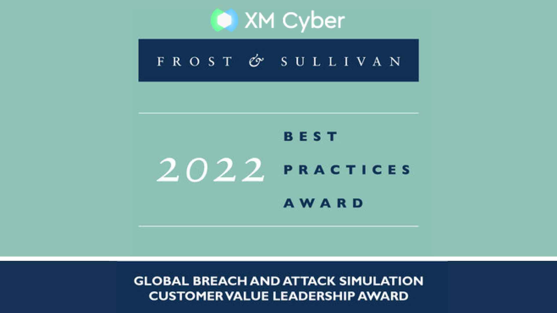 XM Cyber Recognized by Frost & Sullivan for Enabling a Single View of Security Risks Across the Hybrid Environment in Real Time and Providing Customer Value