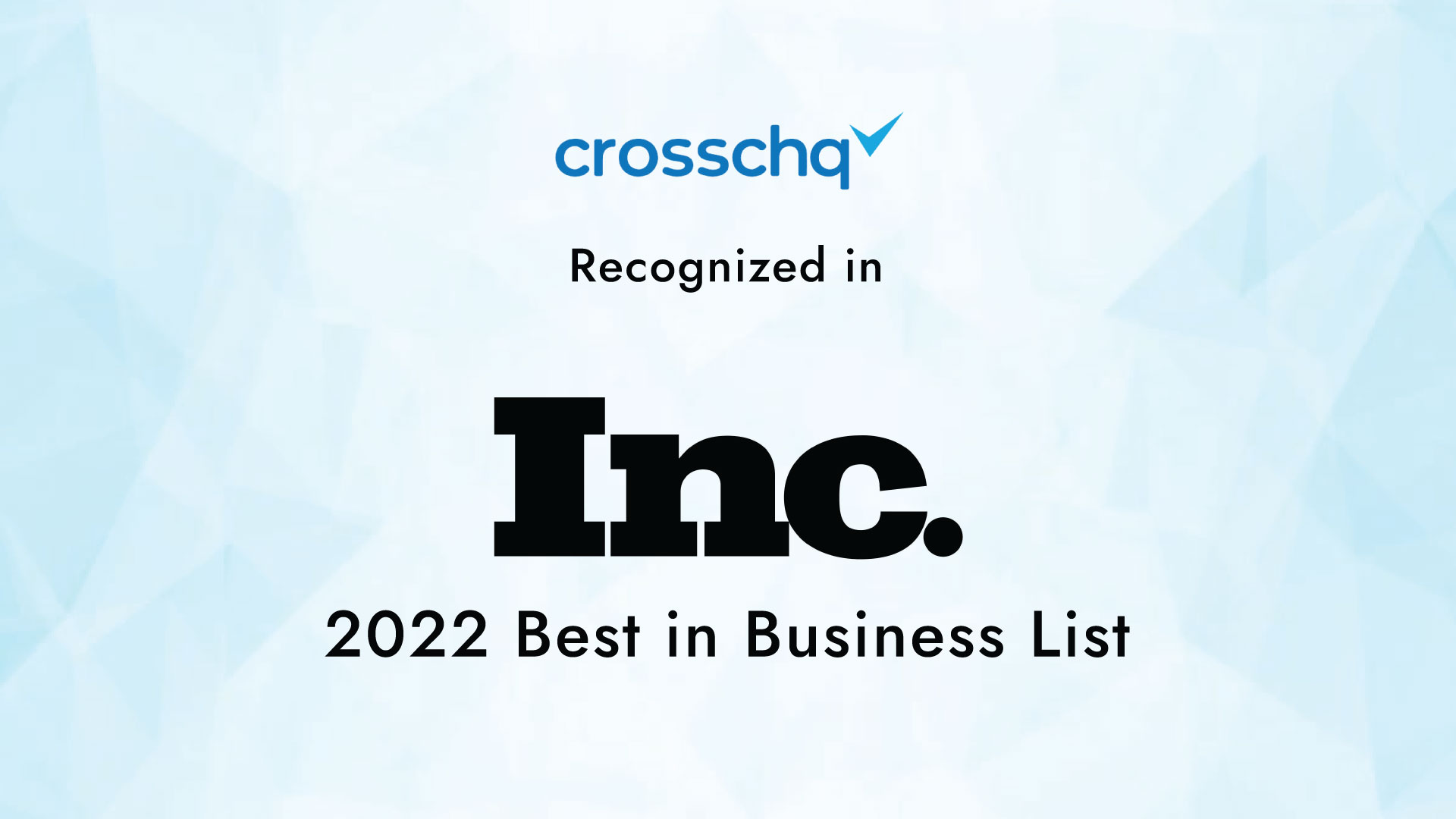 Crosschq Named to Inc.’s 2022 Best in Business List