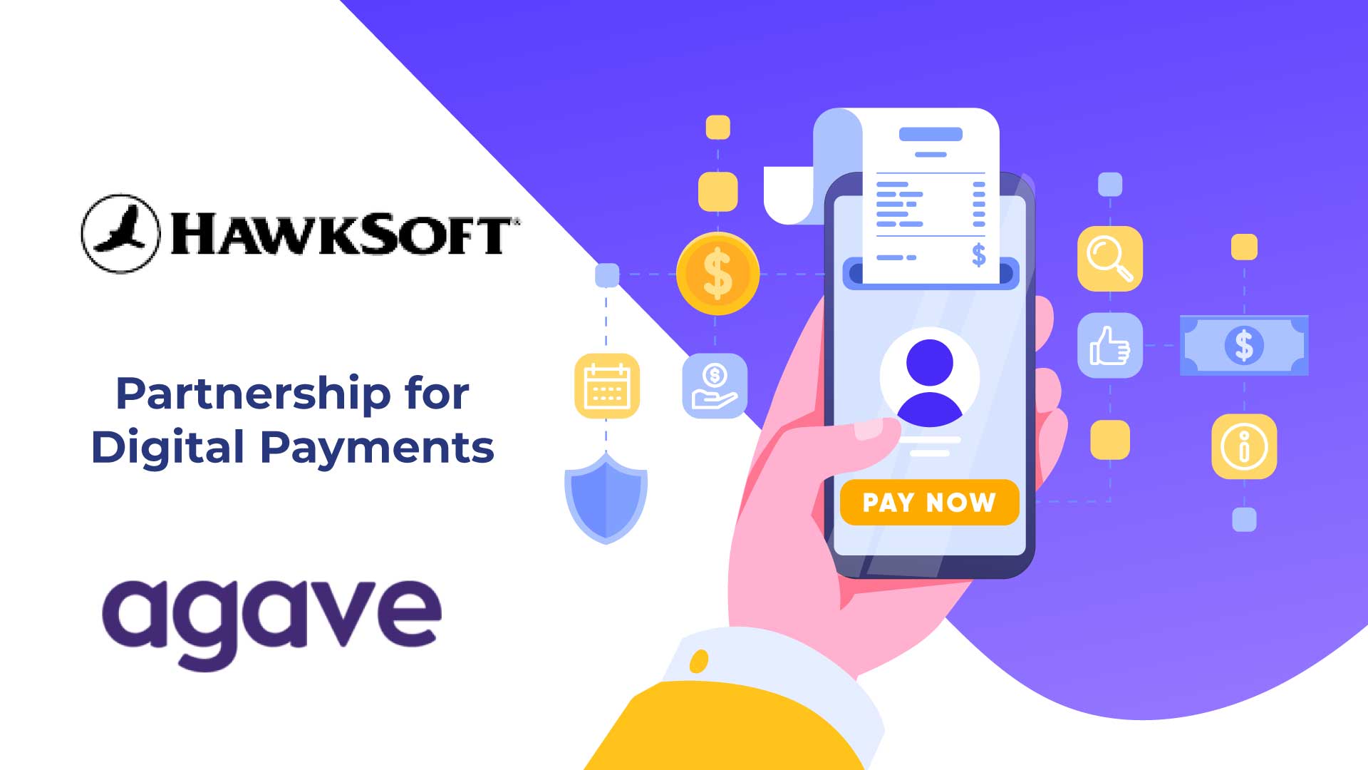 HawkSoft and Agave Form Partnership for Digital Payments