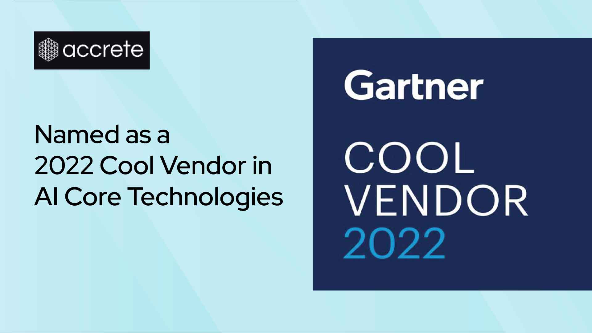 Accrete AI Named a Cool Vendor in AI Core Technologies