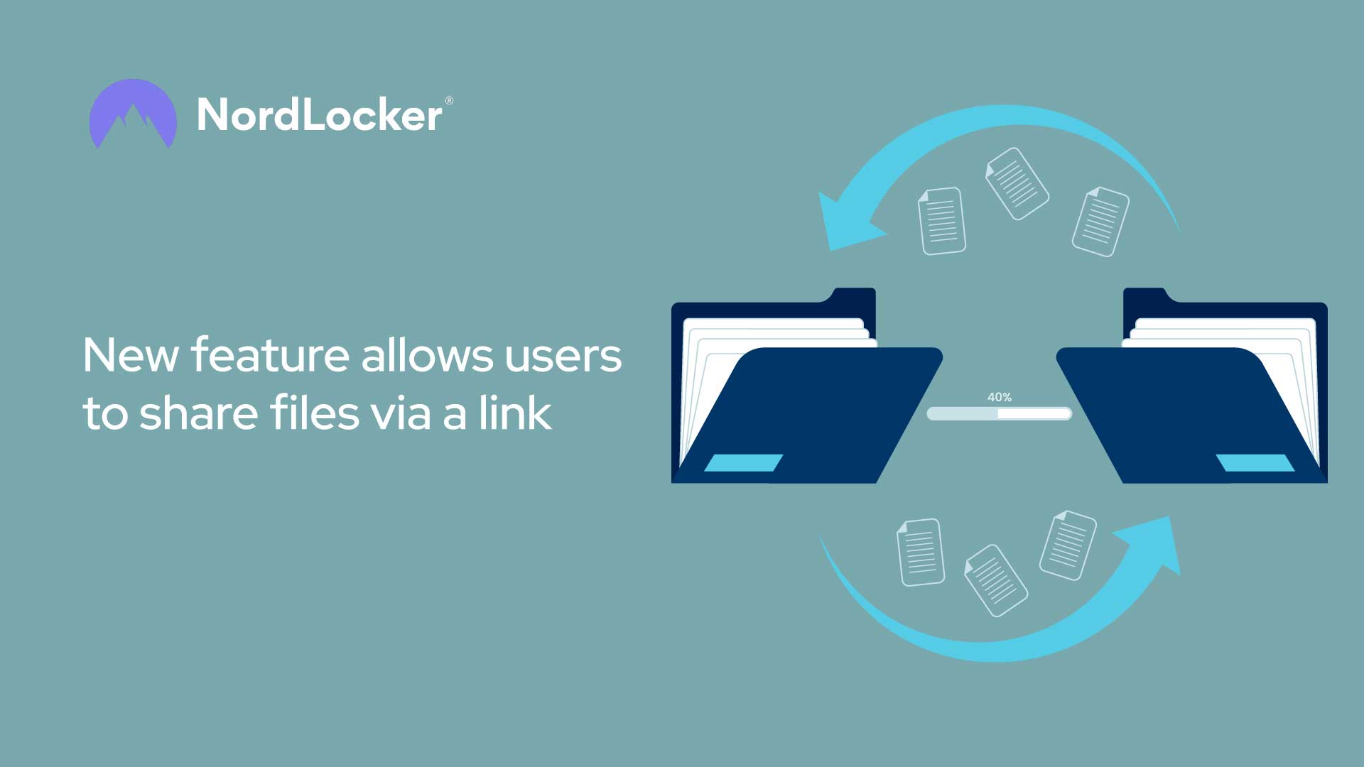 NordLocker’s new feature allows users to share files via a link