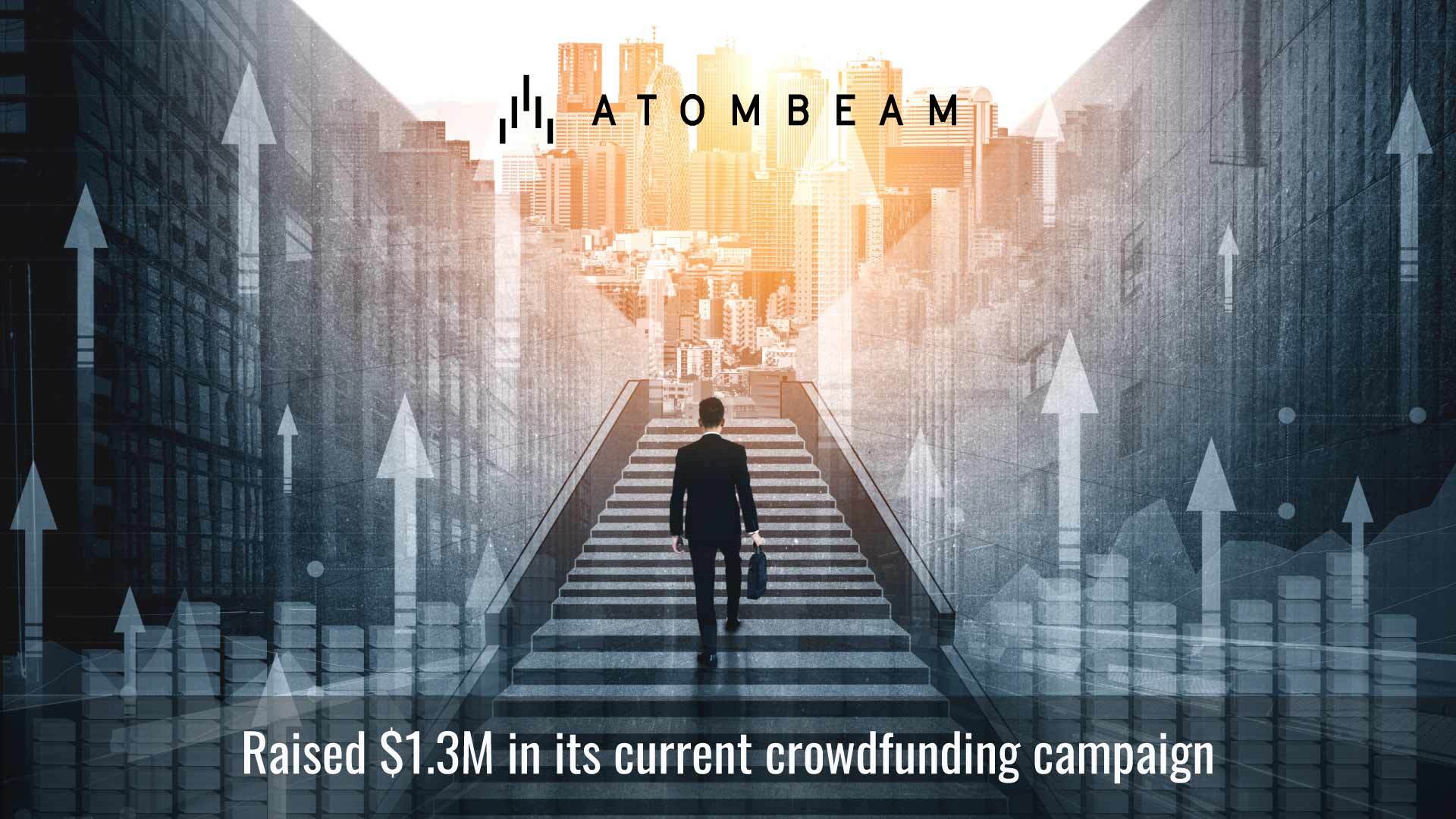 AtomBeam, a leading data compaction company, surpasses $1.3M in investments on StartEngine
