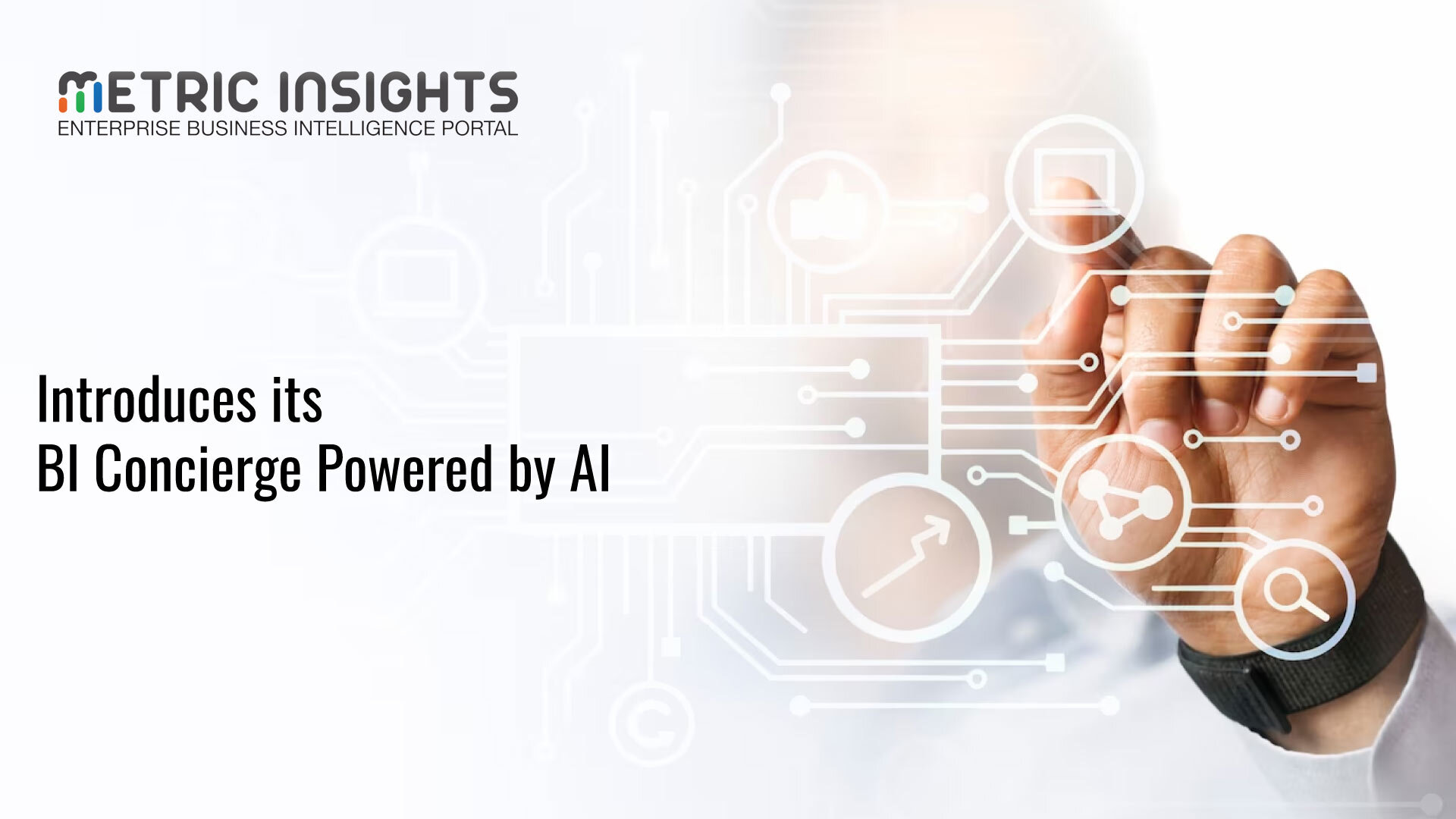 Metric Insights integrates with AI to enable conversational BI discovery with the release of its BI Concierge