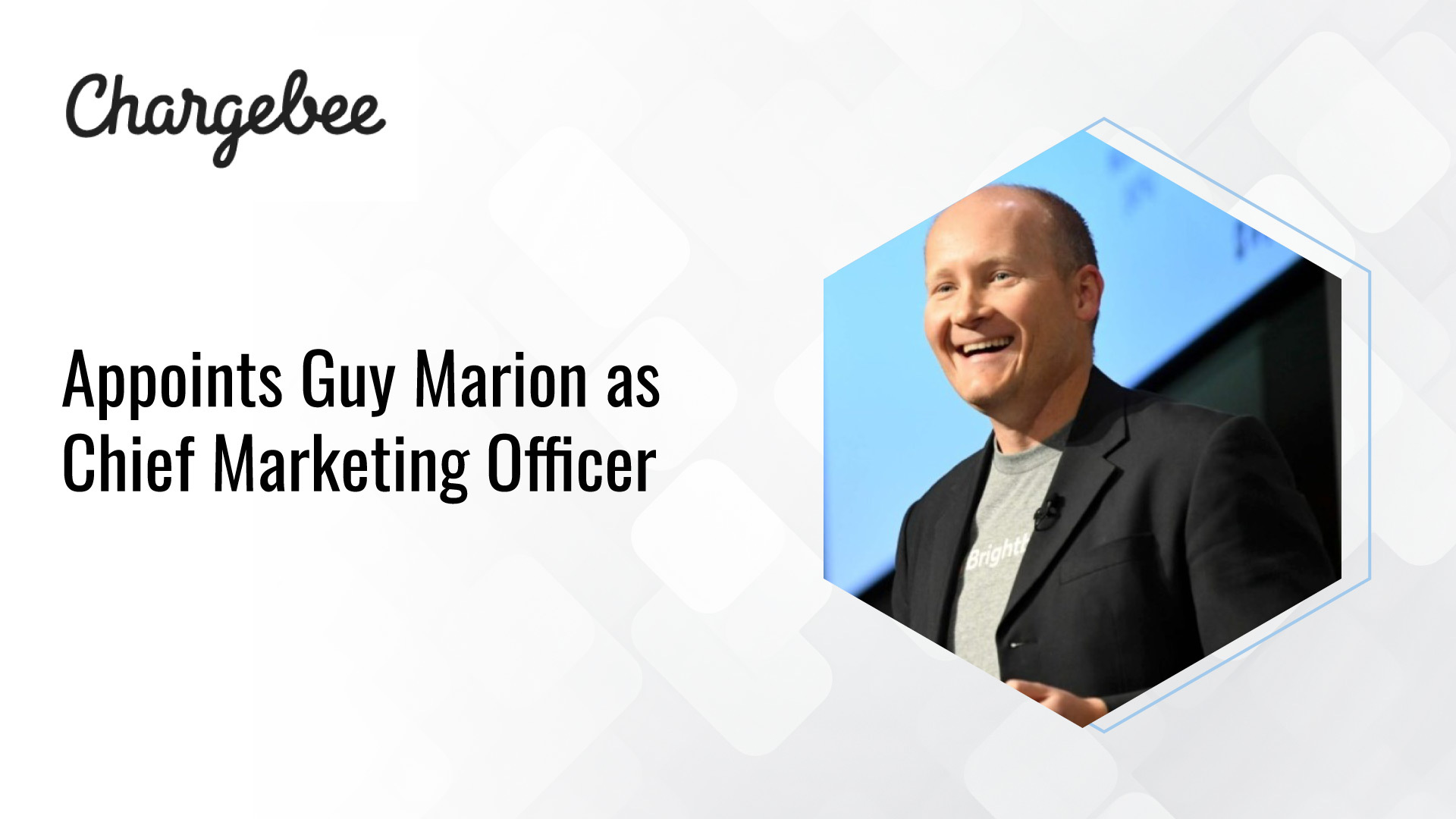 Chargebee appoints Guy Marion as Chief Marketing Officer