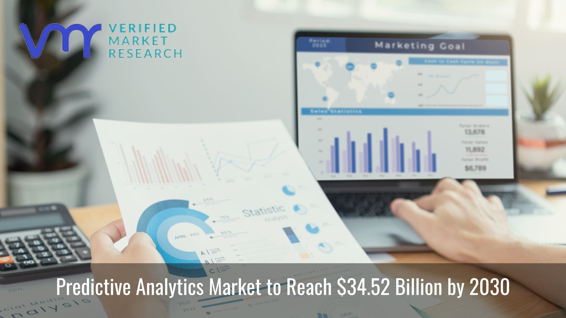 Predictive Analytics Market Zooms Towards Billion-Dollar Valuation: Estimated to Reach USD 34.52 Billion by 2030: Verified Market Research®