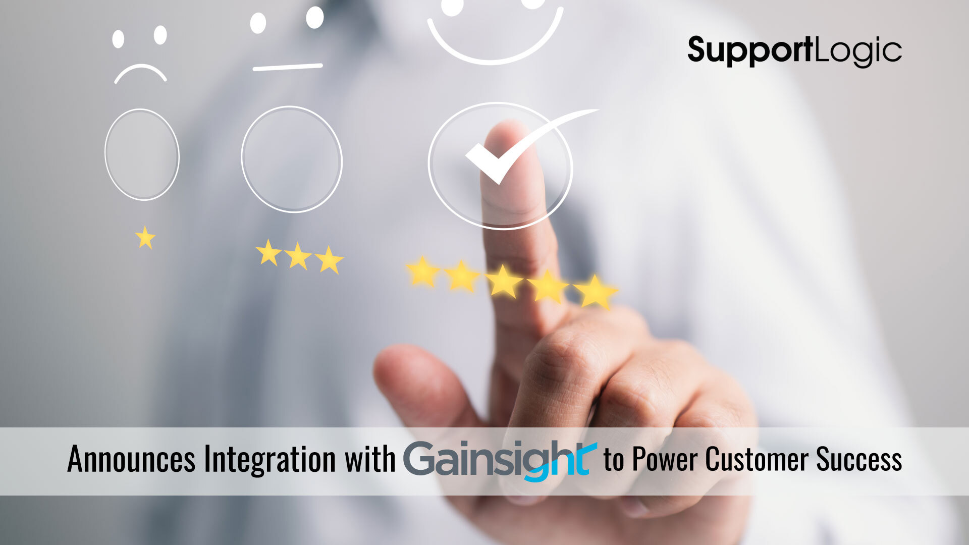 SupportLogic Announces Integration with Gainsight to Power Customer Success through Actionable, AI-Driven Support Signals