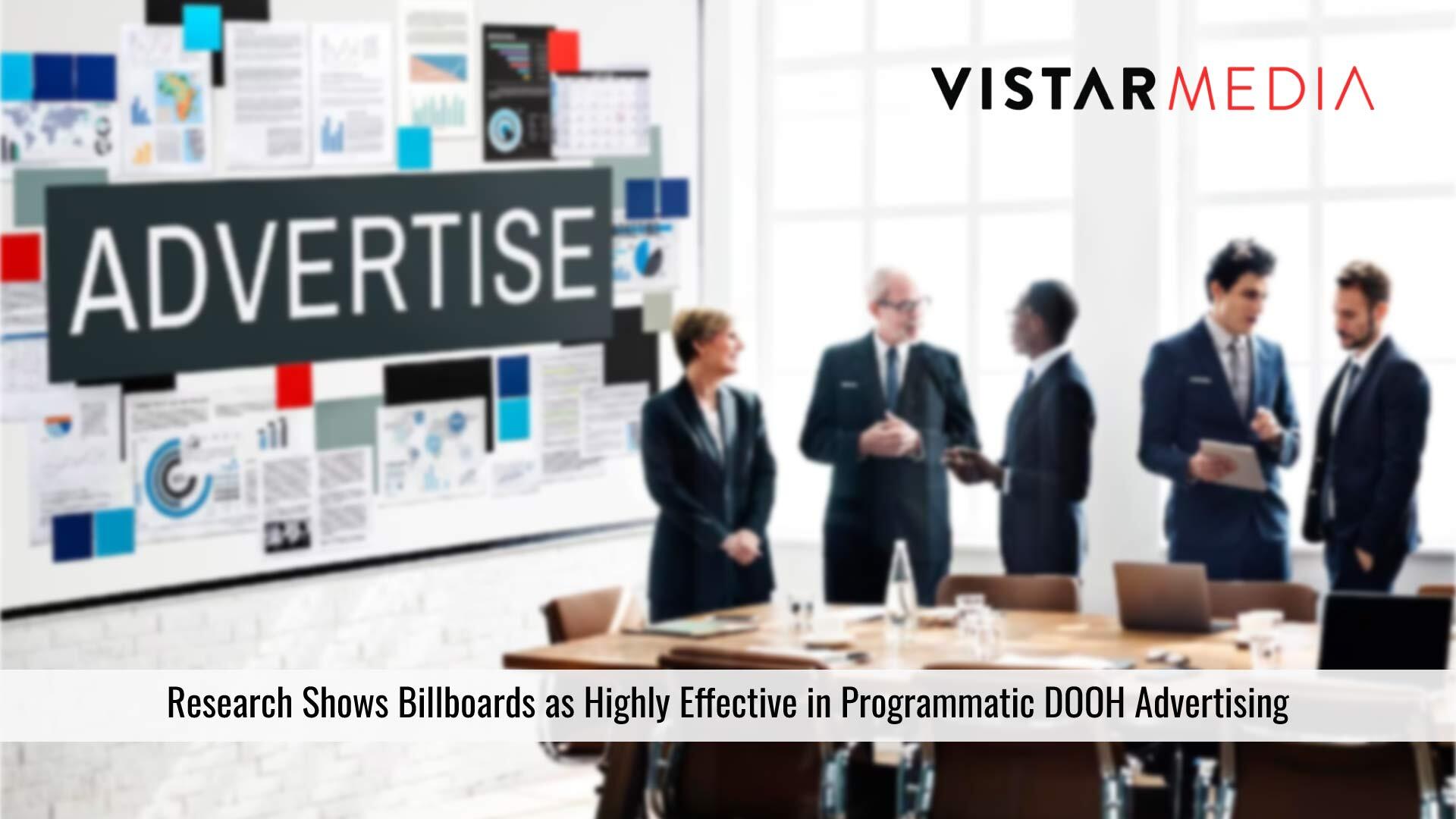 New Research Reaffirms Billboards as Highly Effective Venue in Programmatic DOOH Advertising