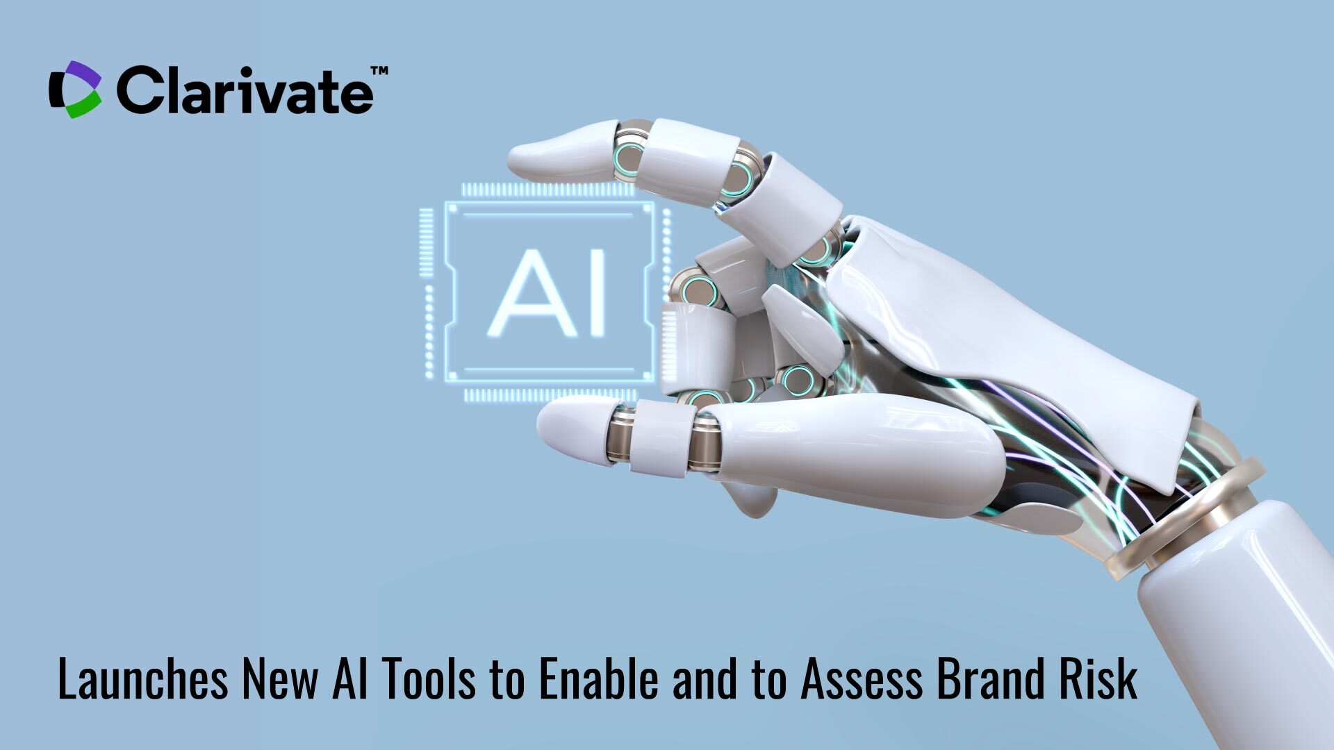 Clarivate Launches New Artificial Intelligence Tools to Enable Trademark Professionals to Assess Brand Risk from Every Angle