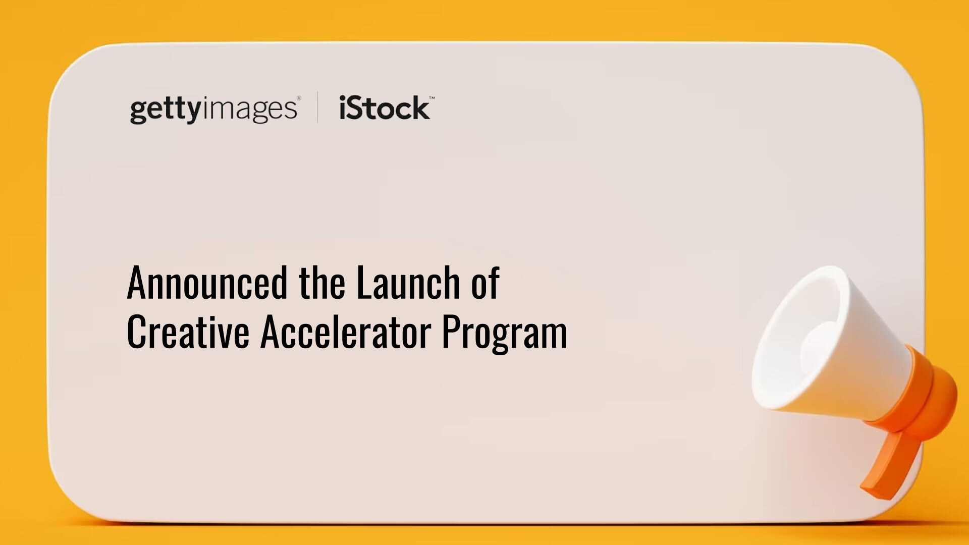 Getty Images and iStock Empower Emerging Creatives Through New Accelerator Program