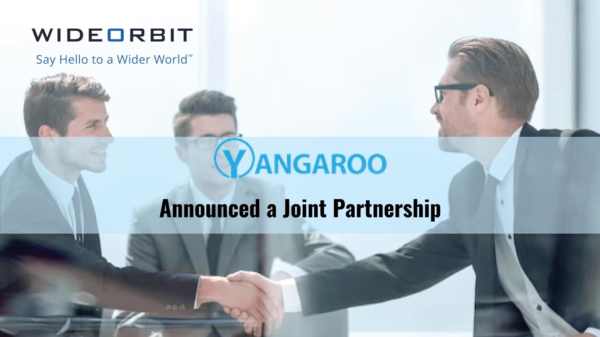 Yangaroo and WideOrbit streamline Traffic Instructions between Advertisers and Broadcasters