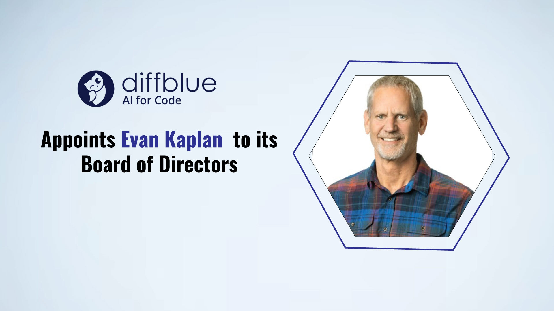 Diffblue Appoints Evan Kaplan to its Board of Directors
