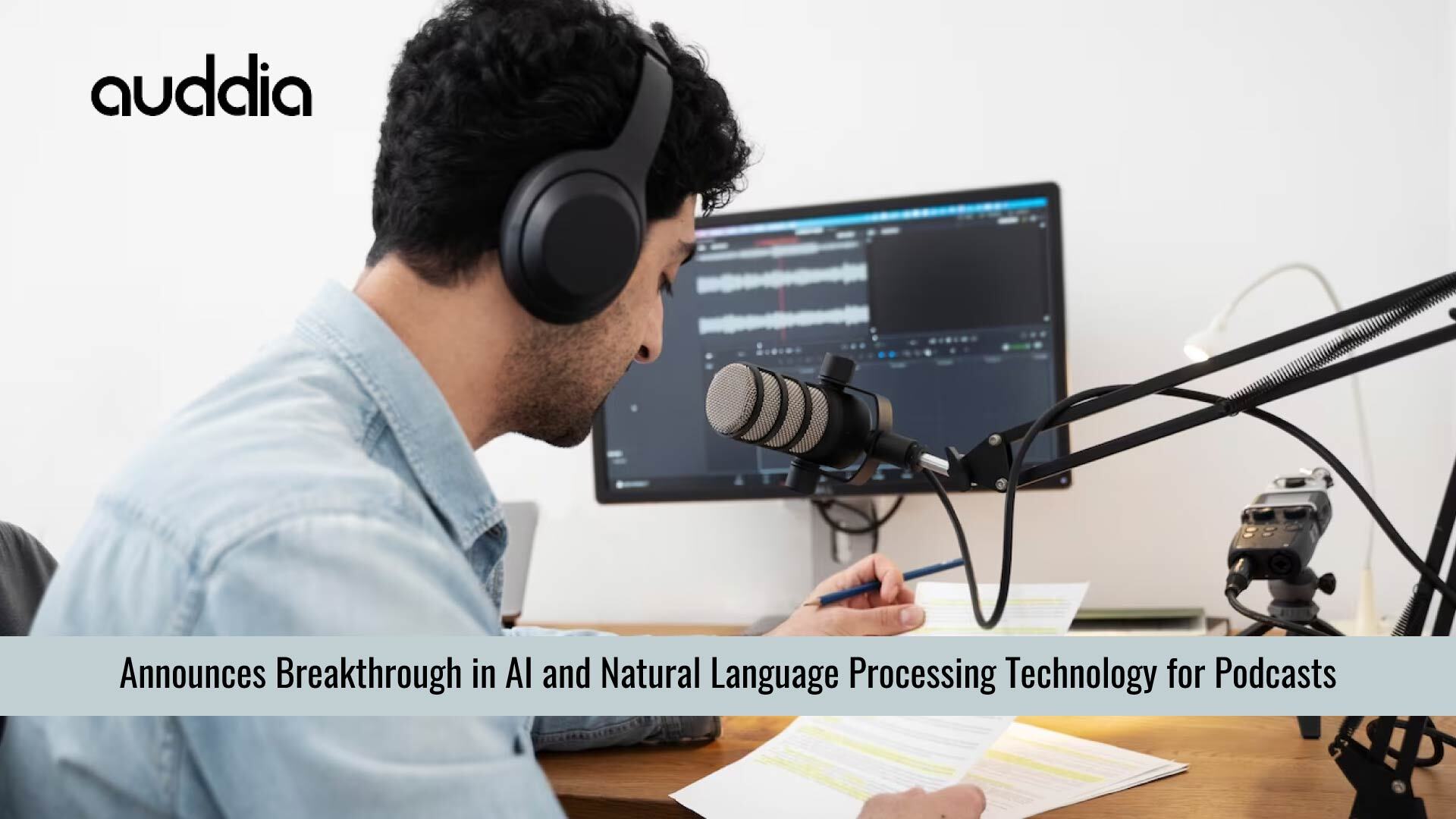 Auddia Announces Breakthrough in AI and Natural Language Processing Technology for Podcasts