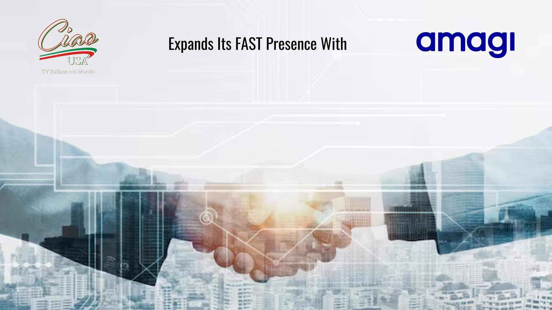 CIAO USA TV Expands Its FAST Presence With Amagi