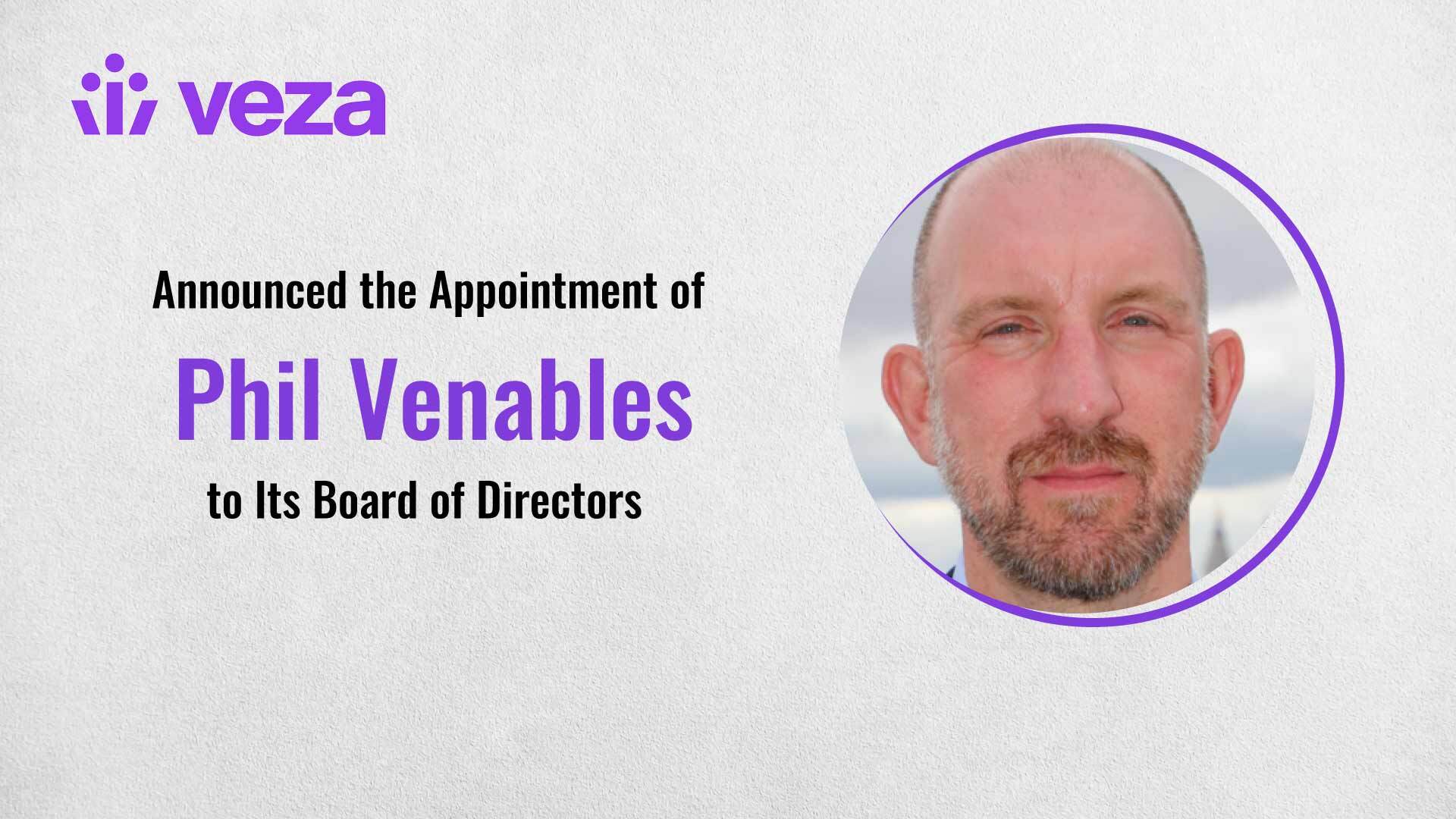 Veza Welcomes Phil Venables to its Board of Directors World-renowned cybersecurity leader joins the Identity Security Company’s Board