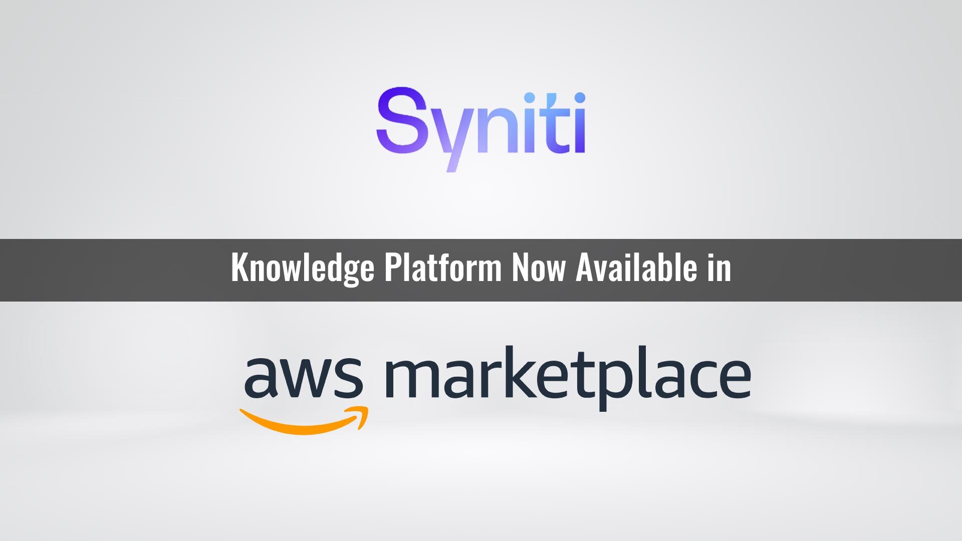 Syniti Knowledge Platform Now Available in AWS Marketplace