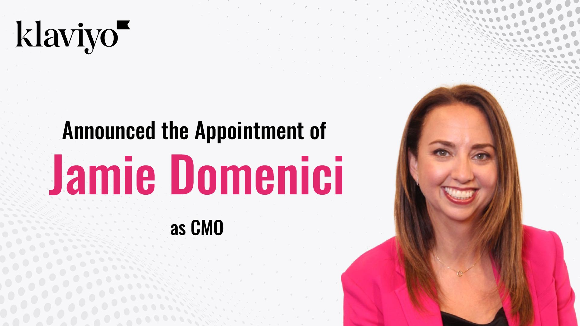 Klaviyo Welcomes Jamie Domenici as Chief Marketing Officer