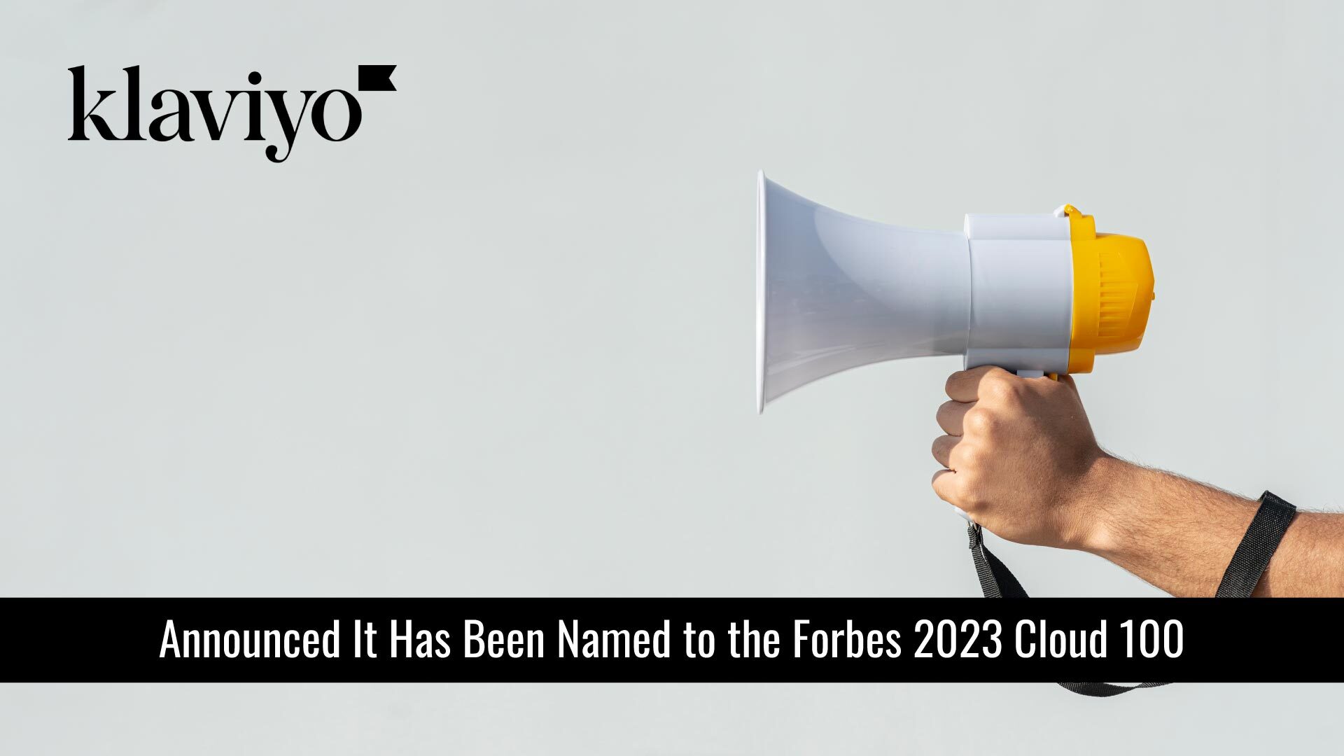Klaviyo Rises 9 Spots to #6 on the Forbes Cloud 100
