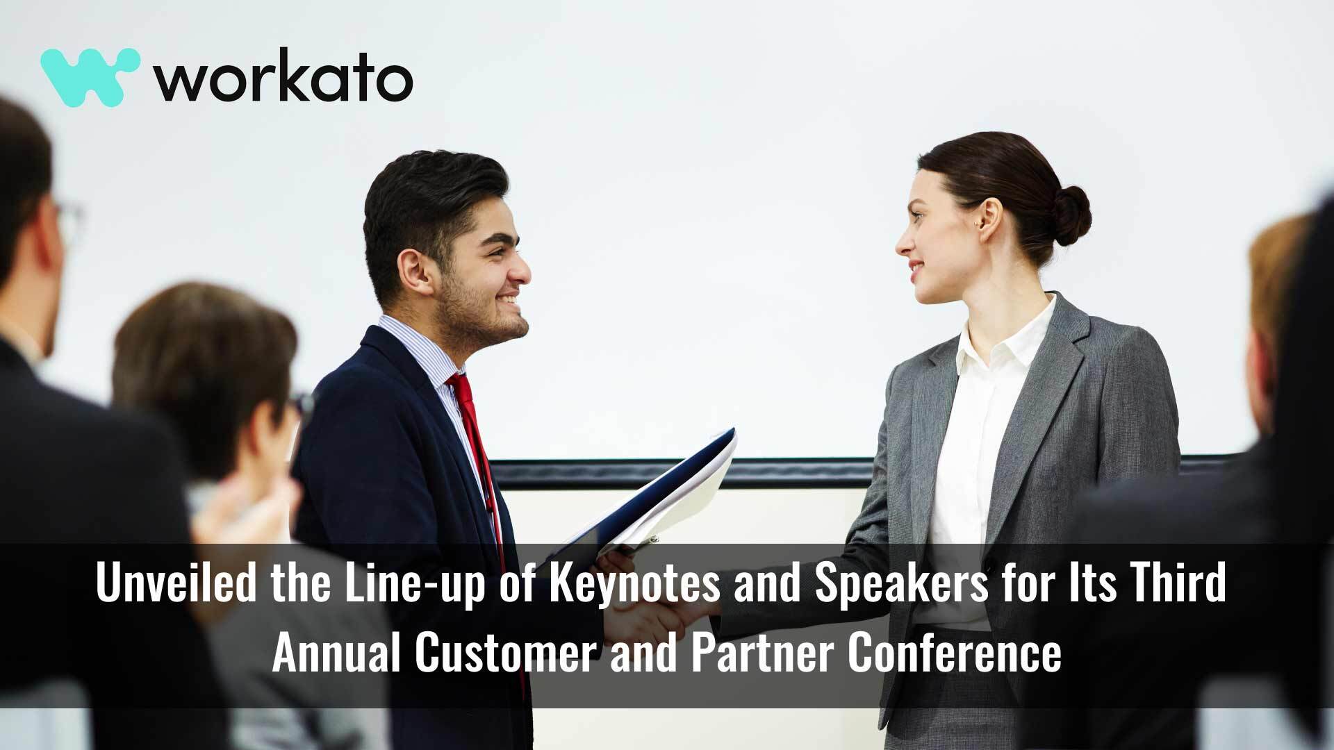 Workato Announces Official Speaker Line-Up for Automate Annual, Focused on the Future of AI, Automation, and Integration