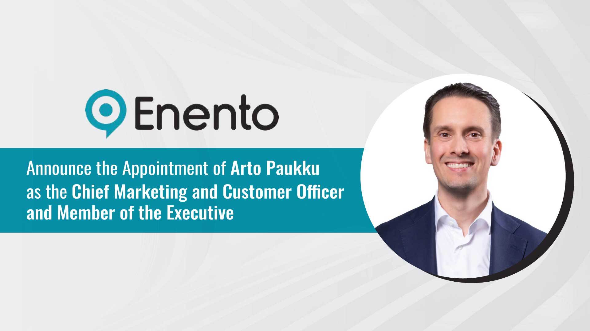 Arto Paukku appointed Enento Group’s Chief Marketing and Customer Officer