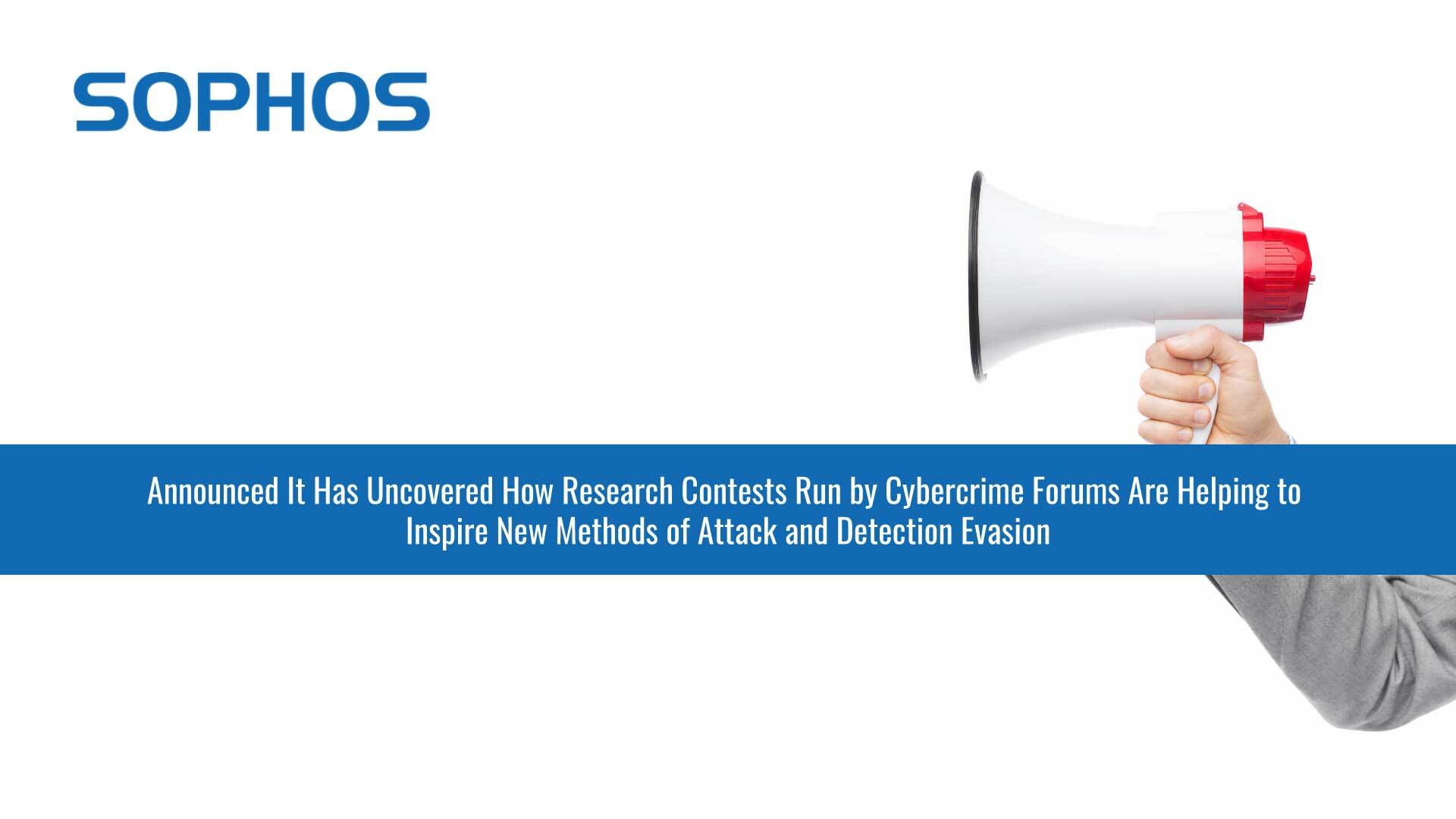 Adversary-Sponsored Research Contests on Cybercriminal Forums Focus on New Methods of Attack and Evasion, Sophos Research Reveals