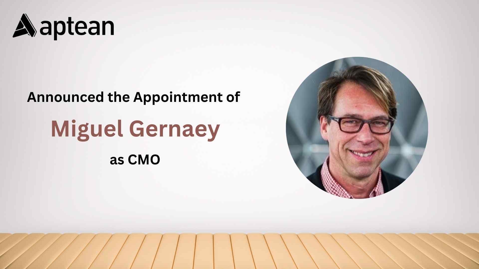 Aptean Strengthens Global Leadership Team with Appointment of Miguel Gernaey as Chief Marketing Officer