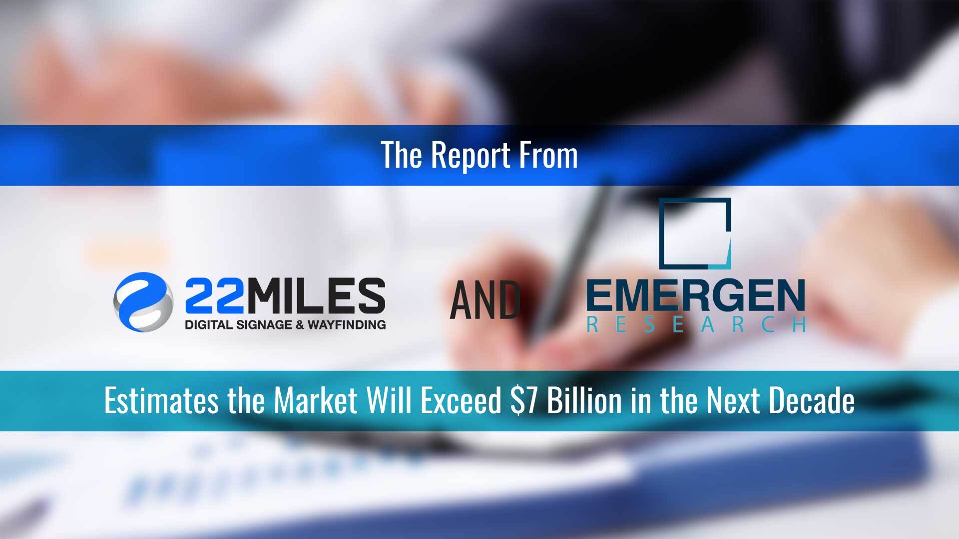 New Market Research Forecasts Bullish Growth for Digital Signage Software Sector