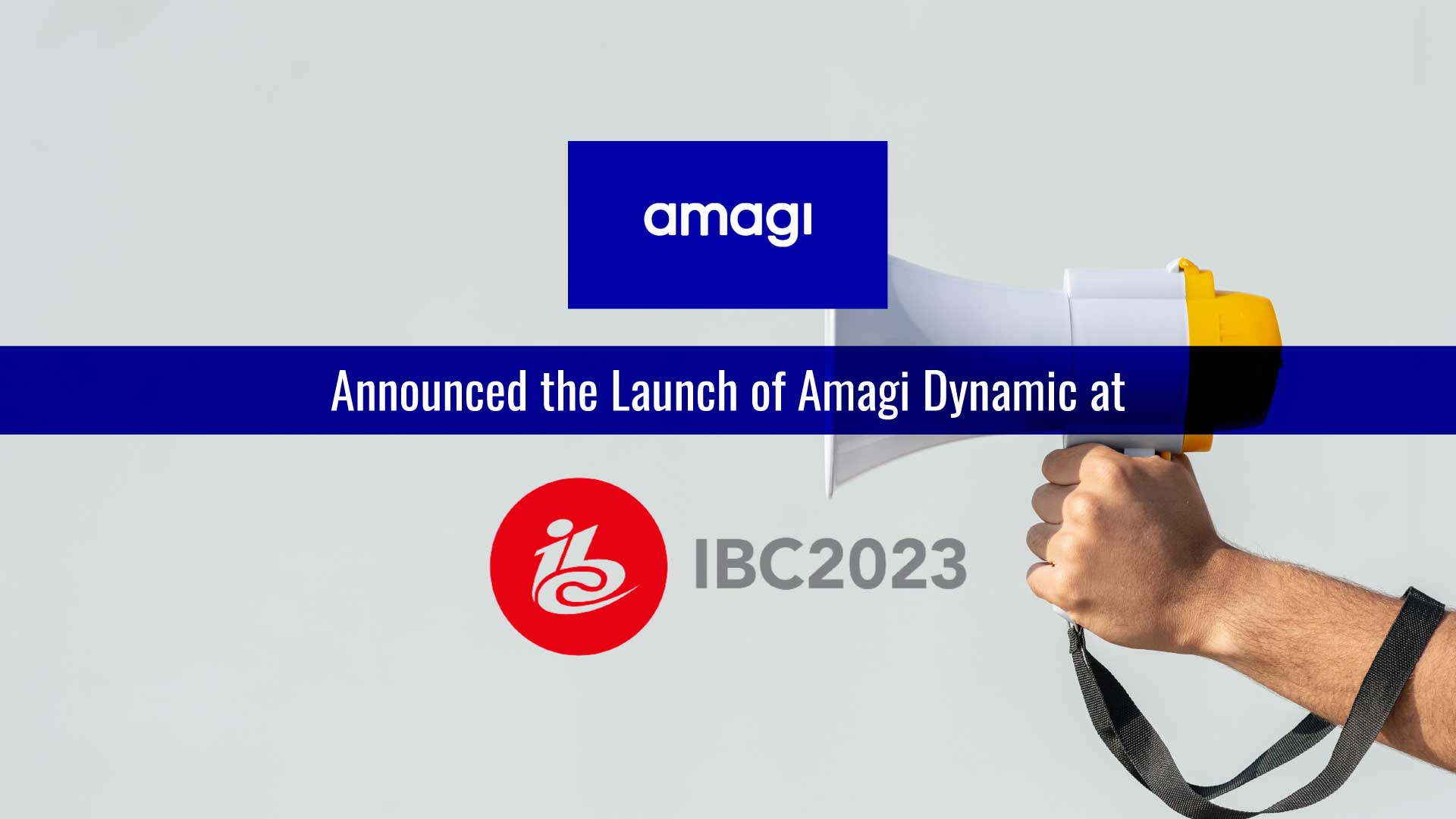 Amagi Transforms Single Live Events Broadcasting With the Launch of Cloud-based Amagi DYNAMIC