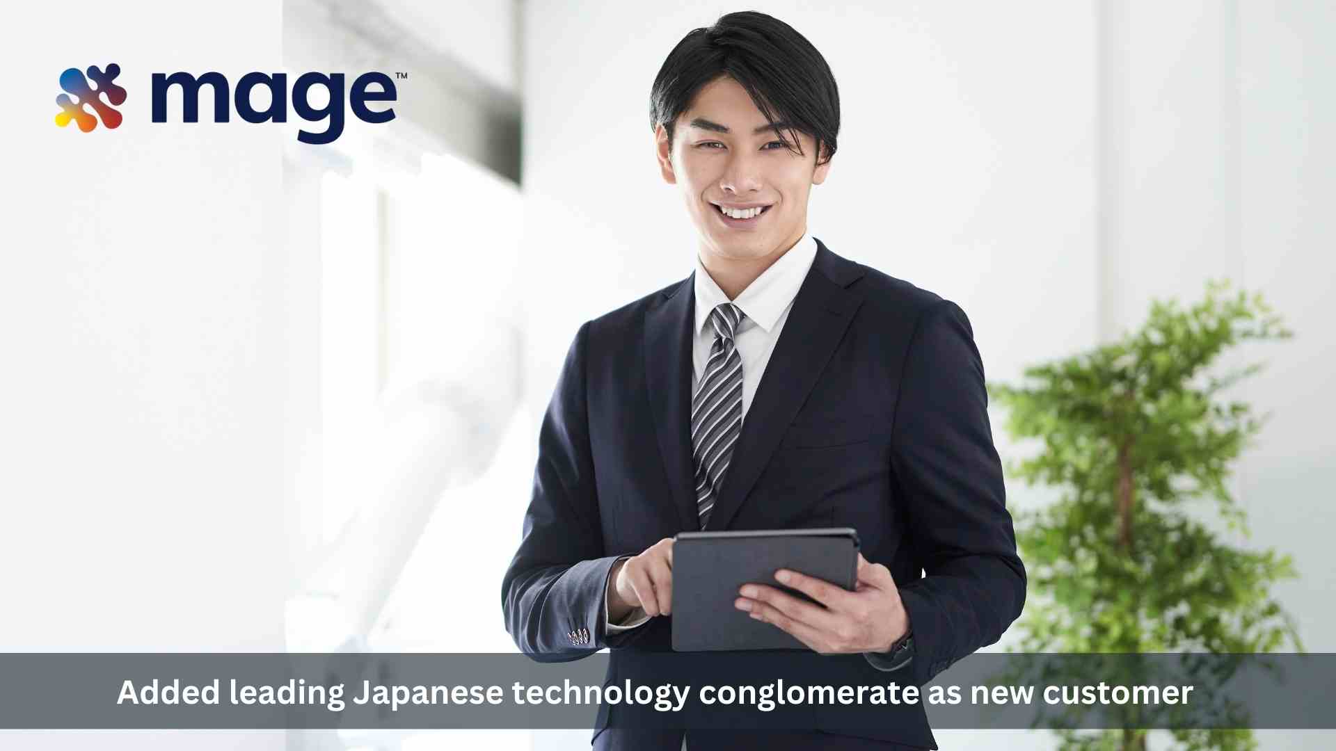 A Japanese Technology Conglomerate chooses Mage Data for their Test Data Management needs