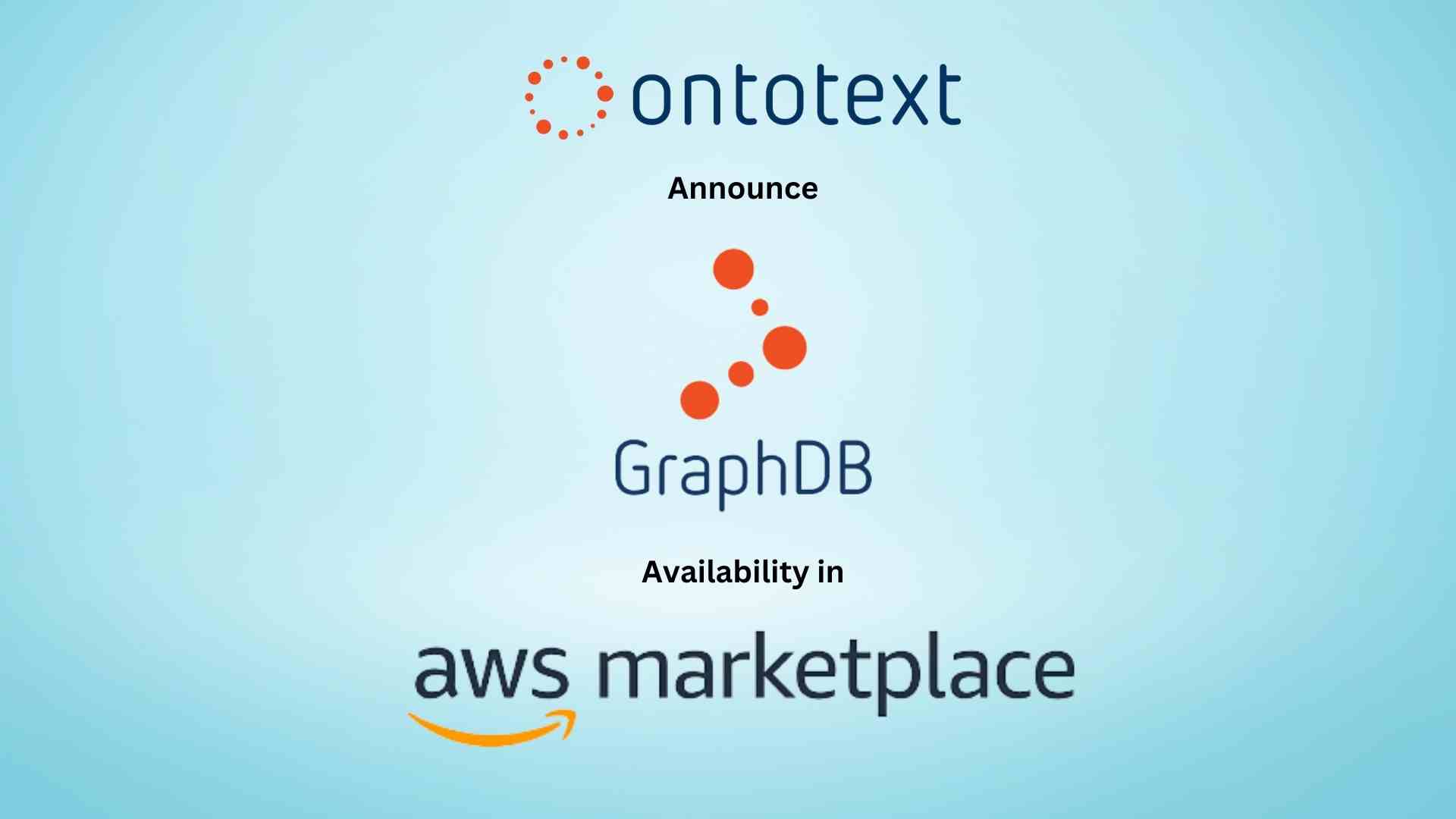 Ontotext's GraphDB Solution Now Available in the AWS Marketplace