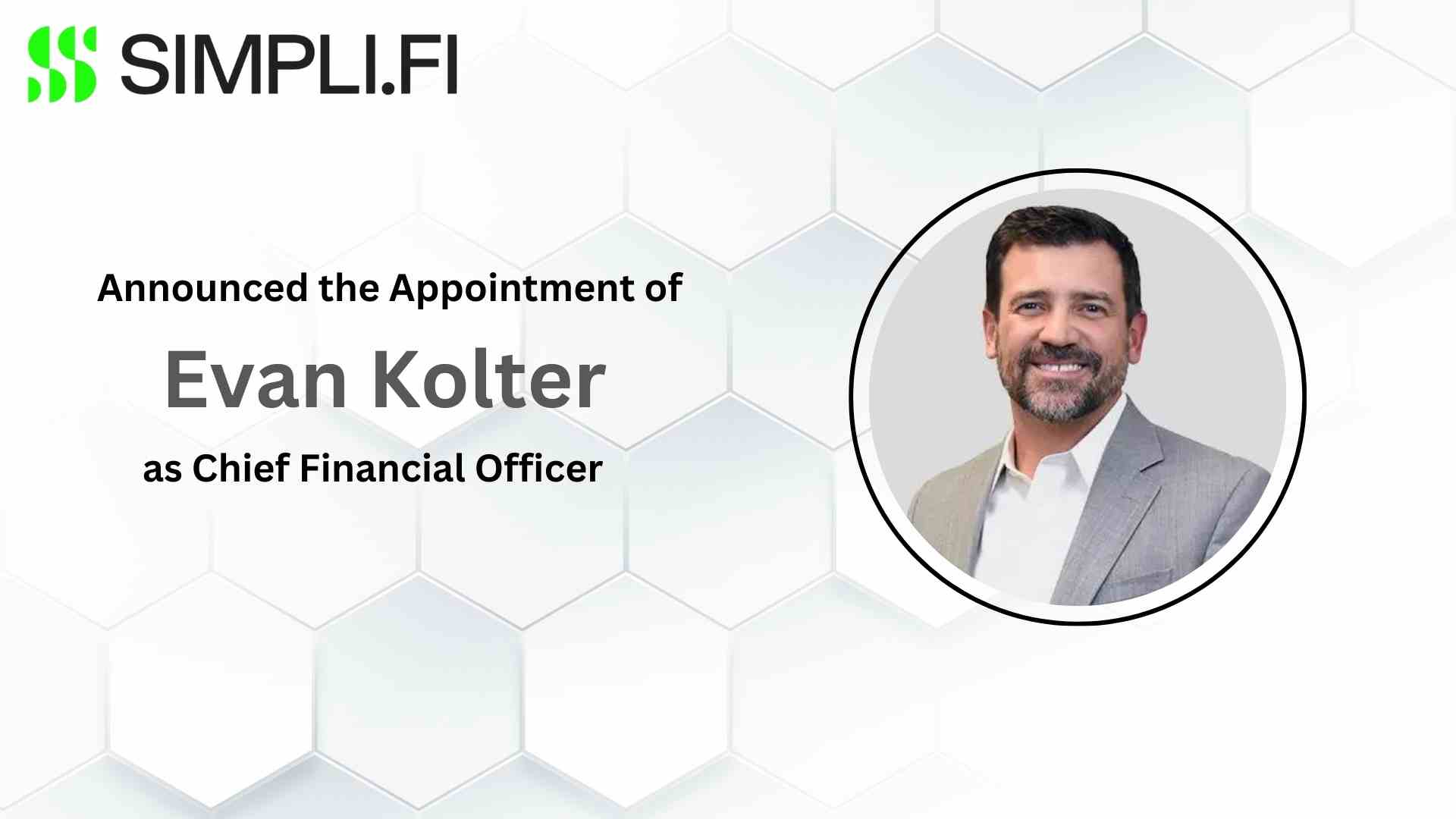 Simpli.fi Appoints Evan Kolter as Chief Financial Officer