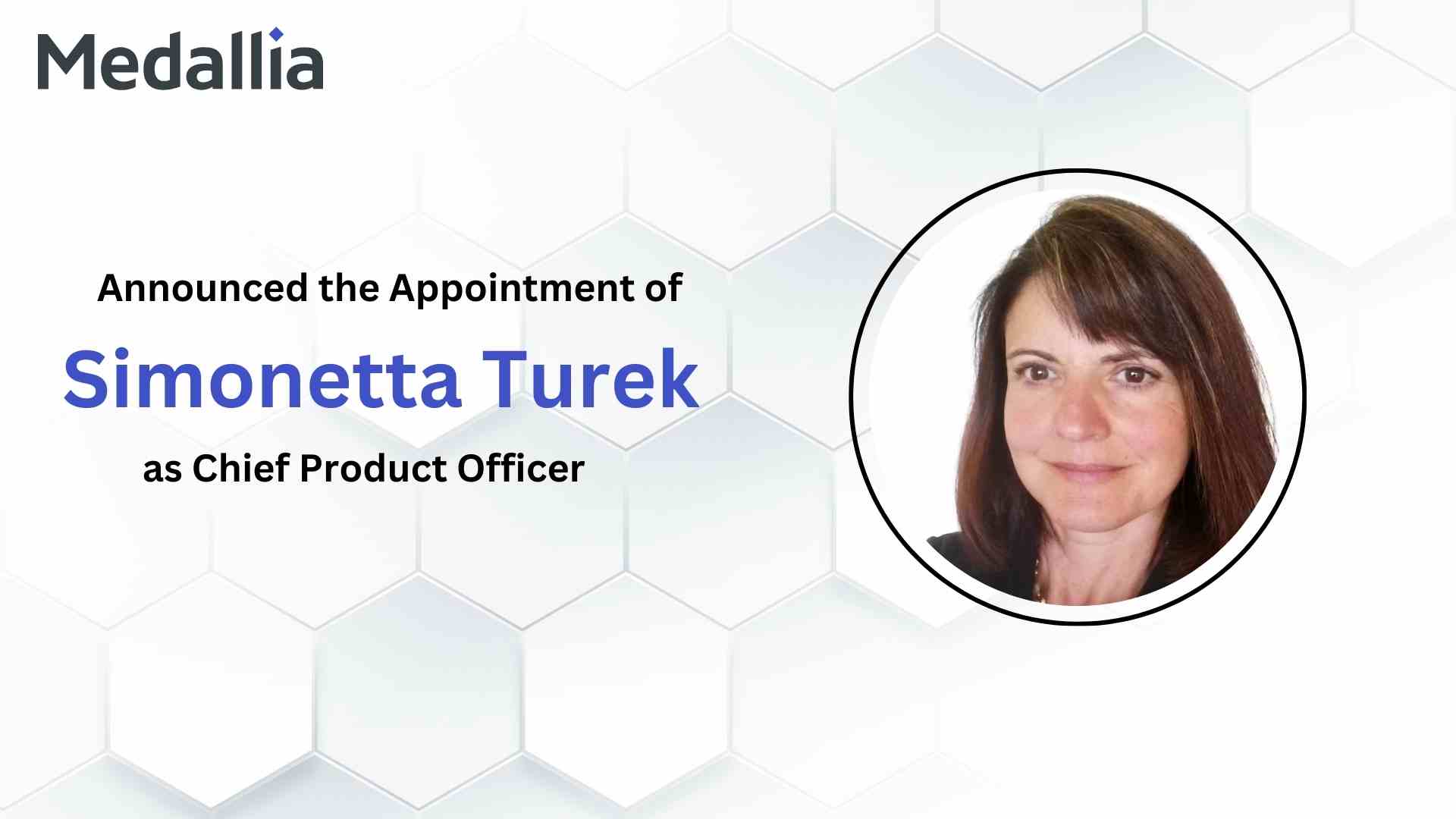 Medallia Announces Simonetta Turek as New Chief Product Officer