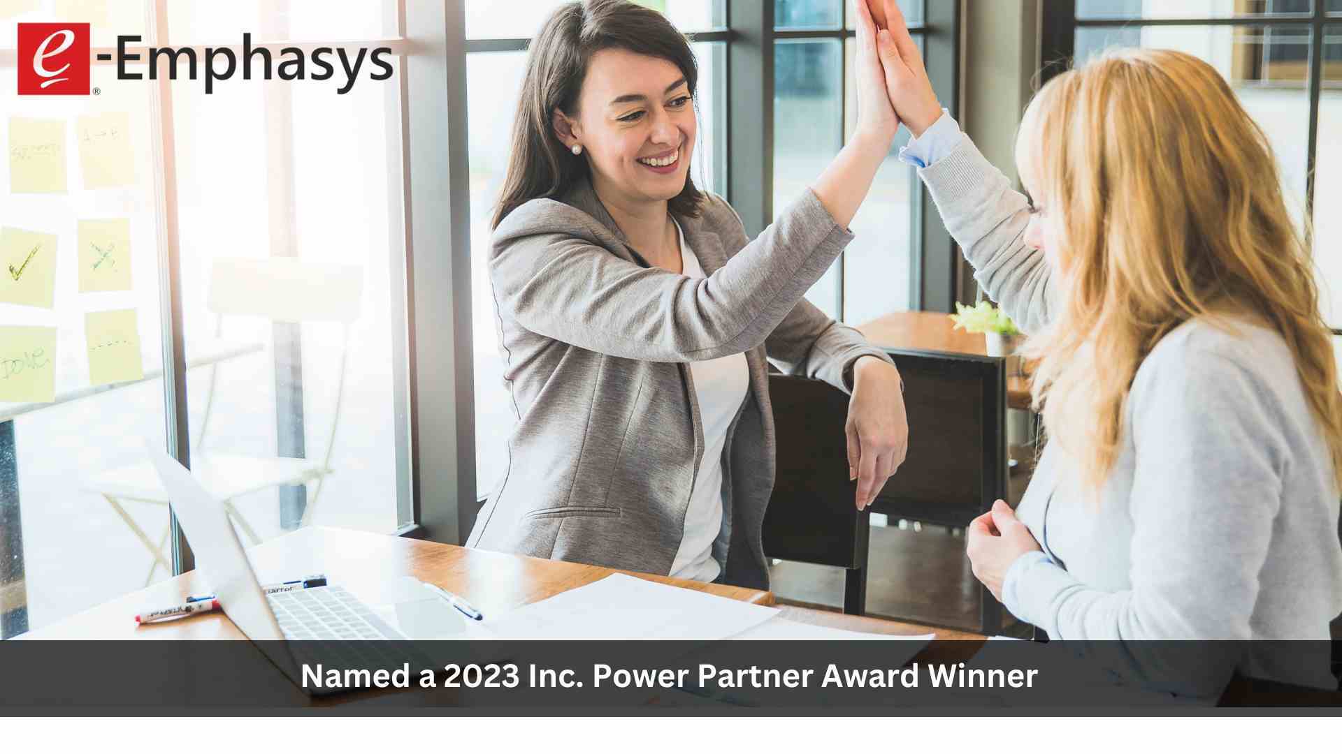 e-Emphasys Named a 2023 Inc. Power Partner Award Winner