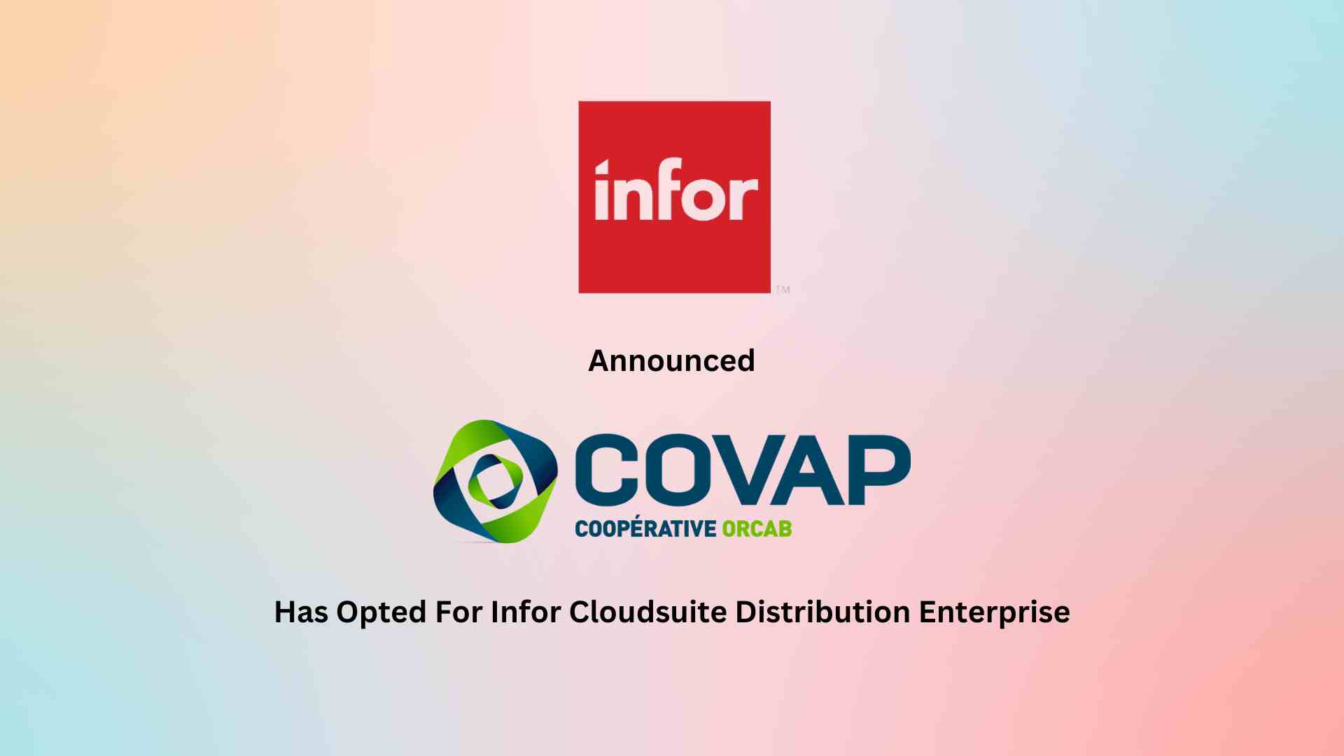 COVAP Moves to the Infor Cloud and Acquires a New, Modern, and Scalable Solution