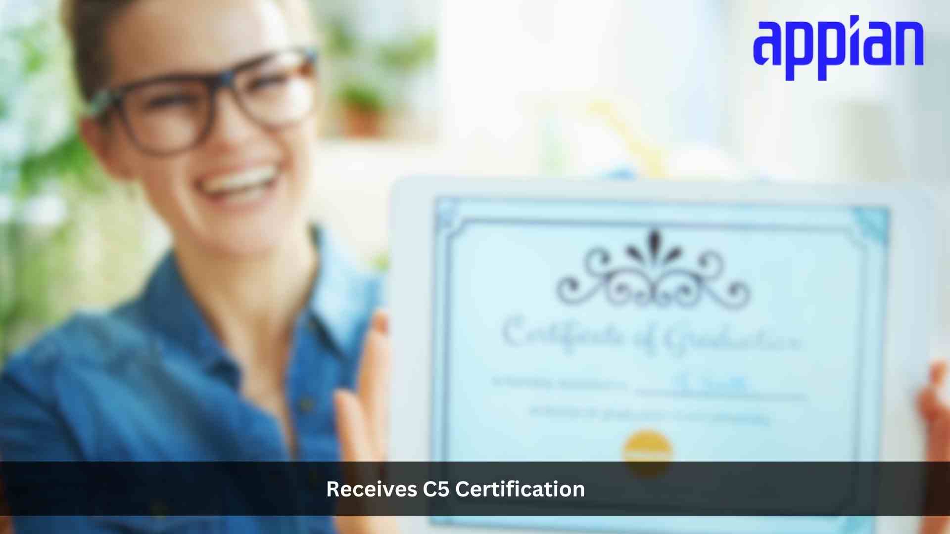 Appian Receives C5 Certification in Germany