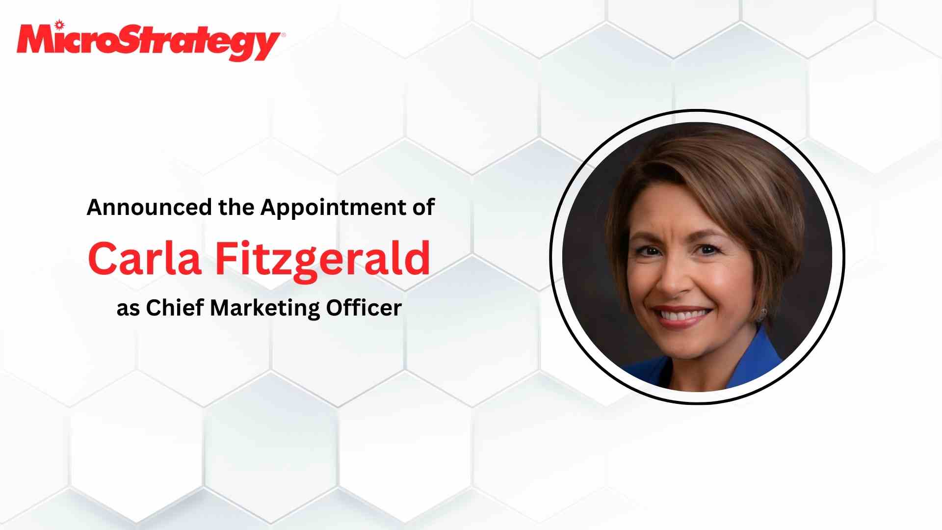 MicroStrategy Appoints Carla Fitzgerald as Chief Marketing Officer