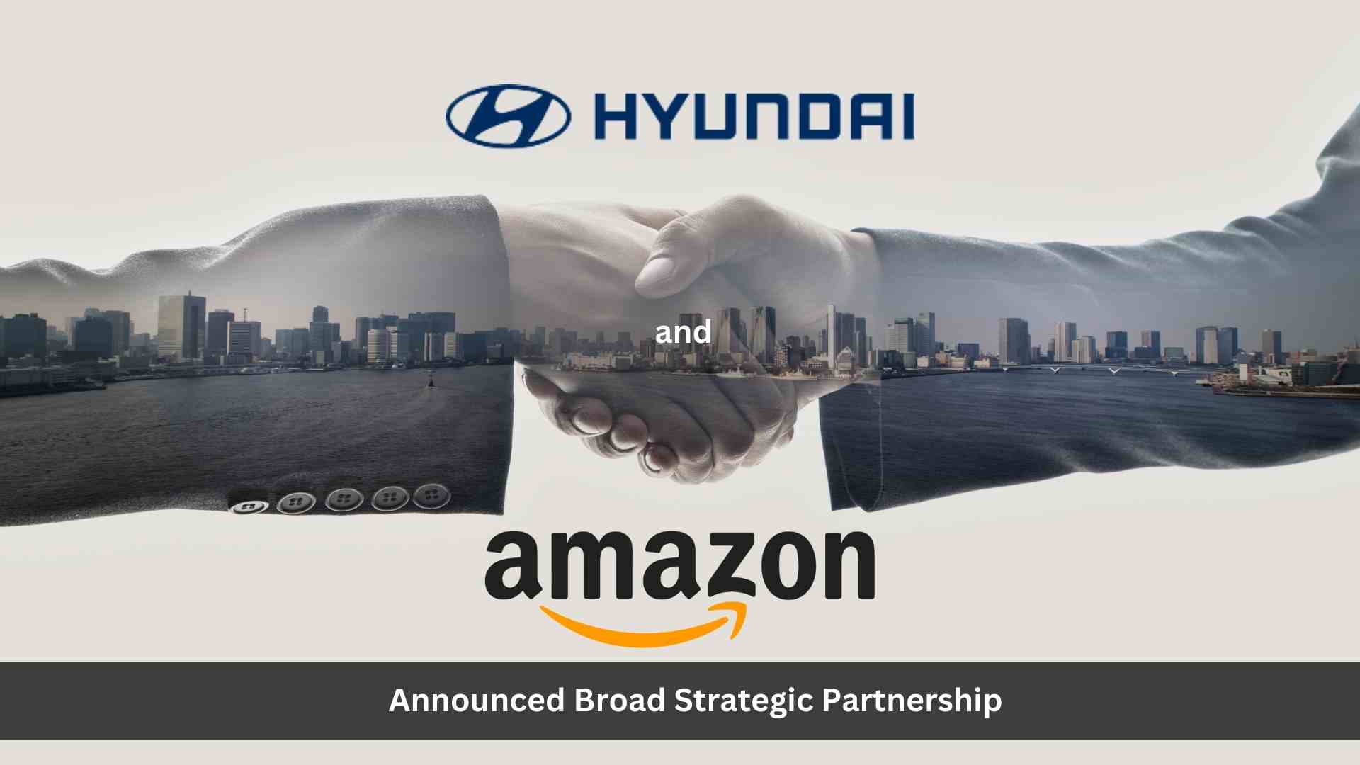 Hyundai and Amazon partner to deliver innovative customer experiences and cloud transformation
