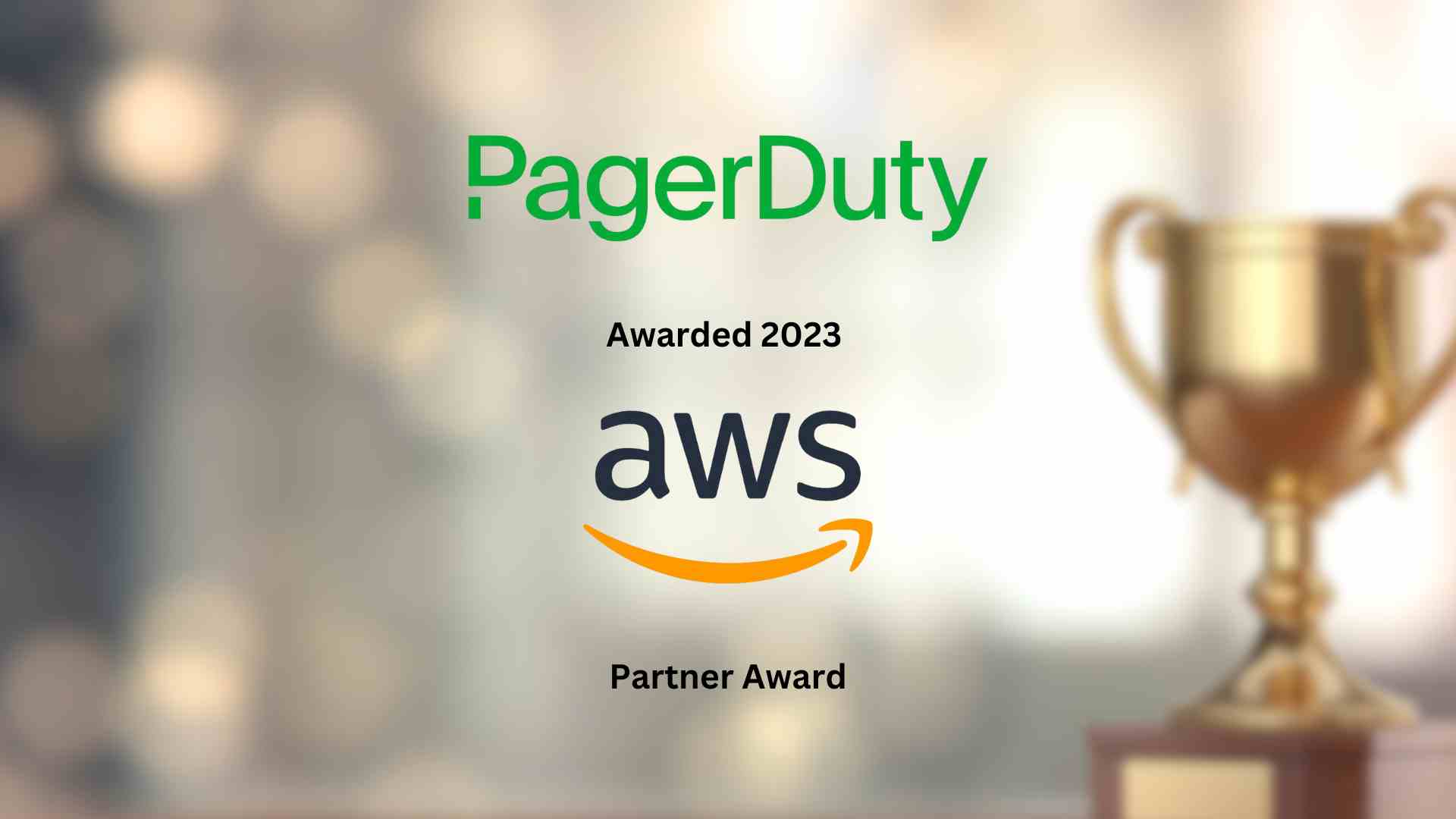 PagerDuty Awarded 2023 AWS Partner Award