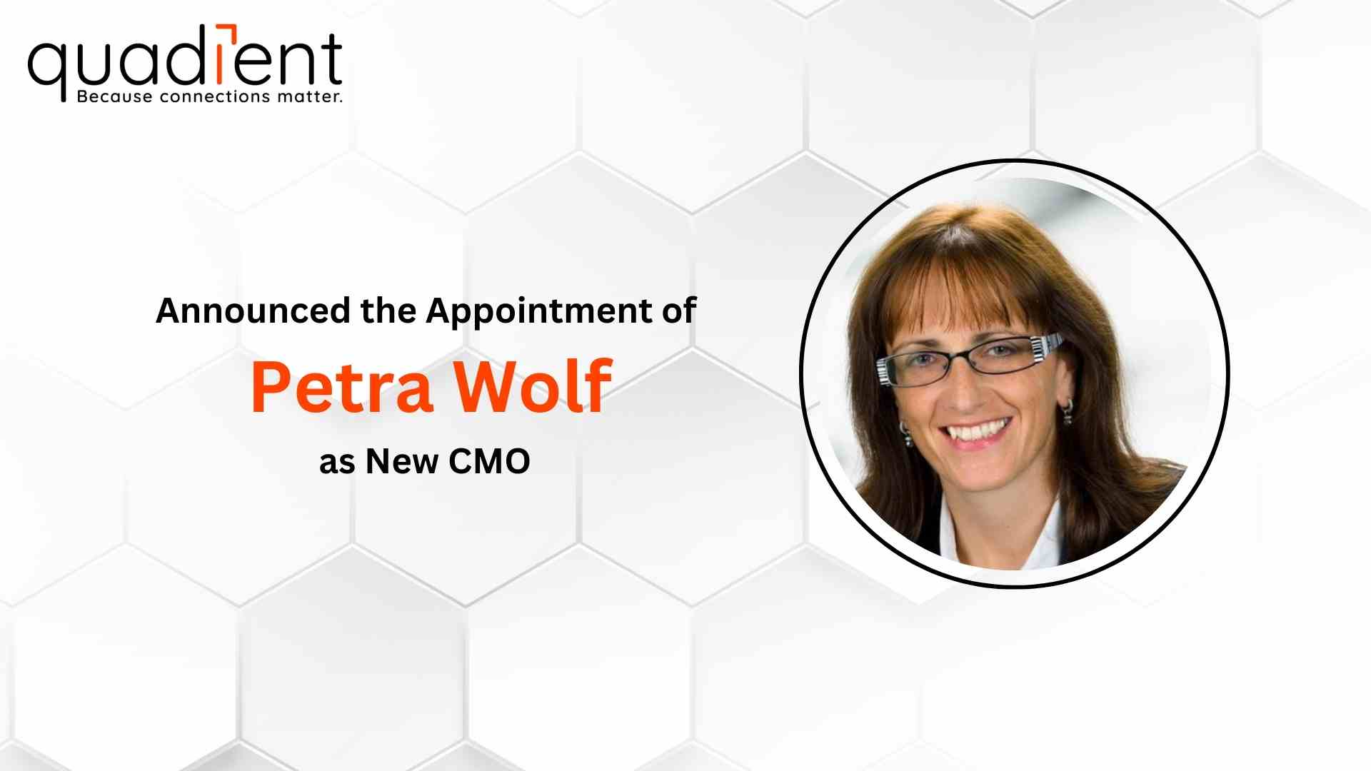 Quadient Announces Appointment of New Chief Marketing Officer, Petra Wolf