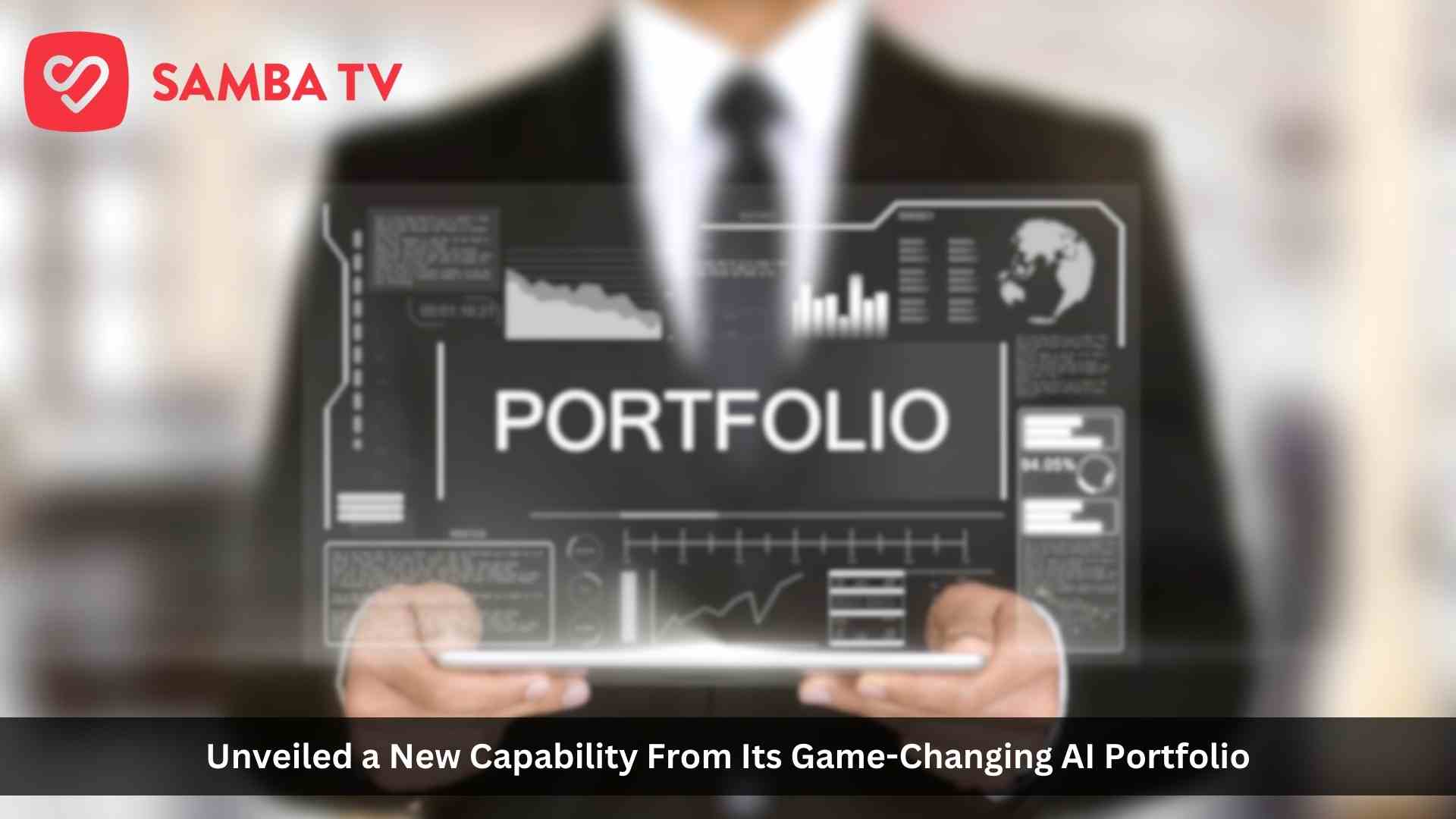 Samba TV extends Samba AI® to Holistically Measure ROI from Paid Media, Product Placement, and Sports Sponsorship