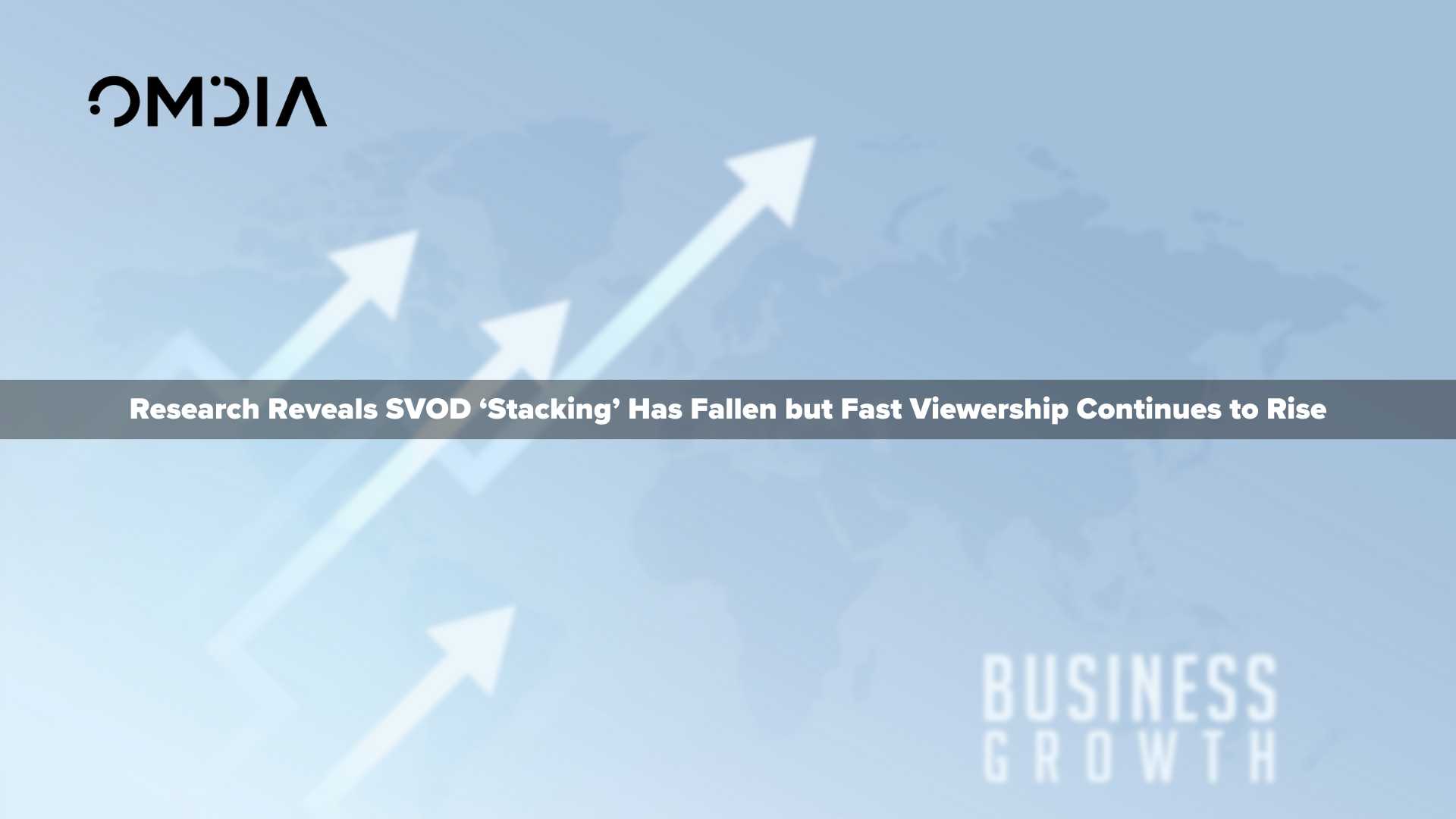 New Omdia research reveals SVOD 'stacking' has fallen but FAST viewership continues to rise