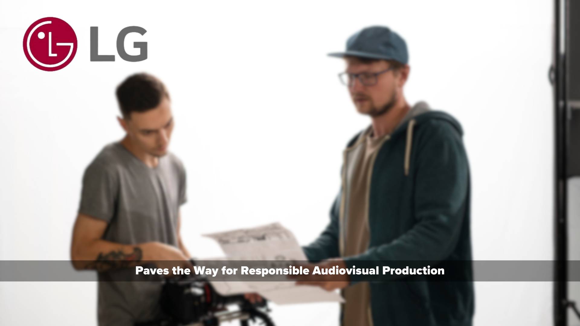 LG paves the way for responsible audiovisual production 