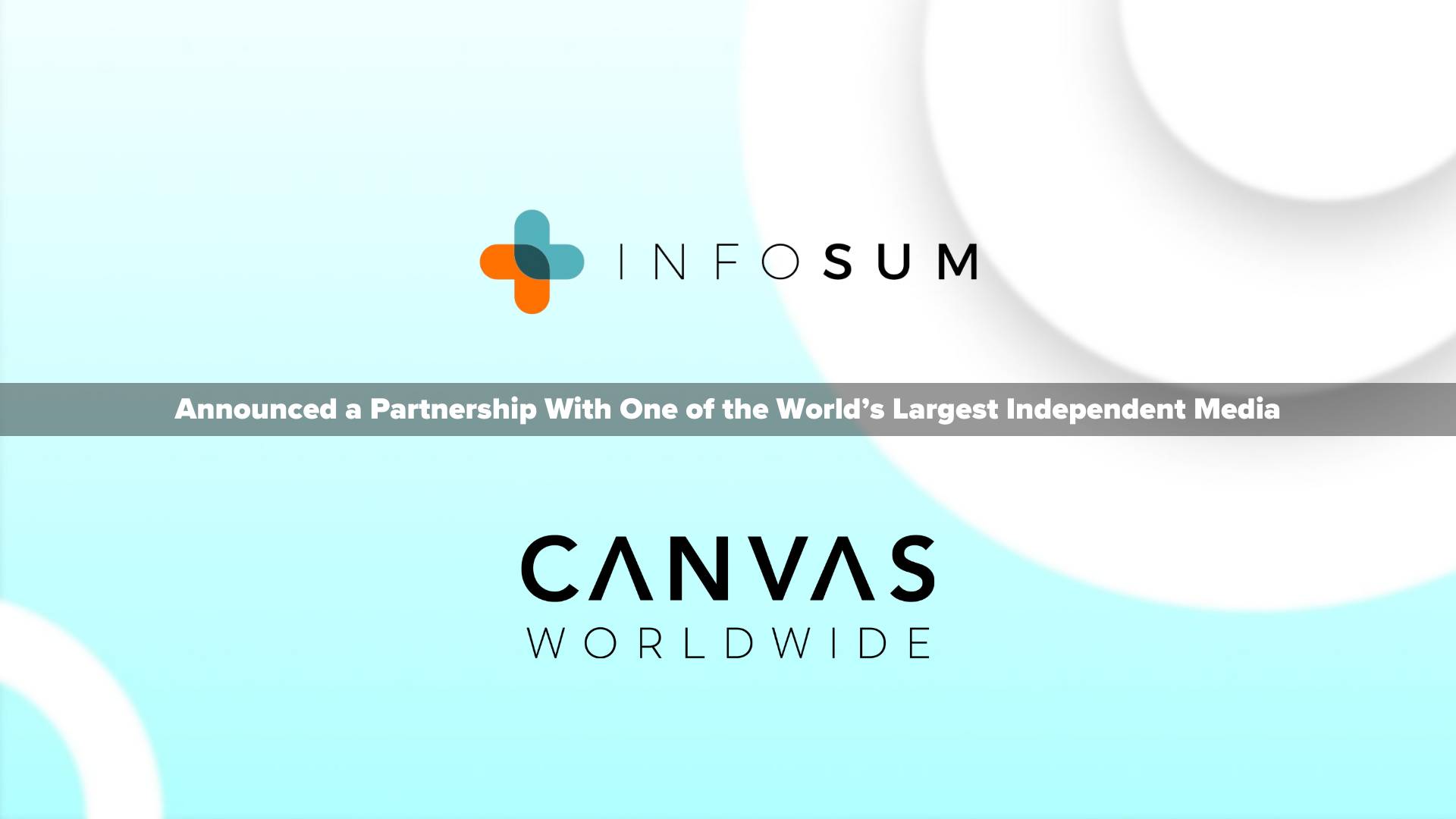 InfoSum partners with Canvas Worldwide, enabling Canvas clients to expand capabilities with their first-party data