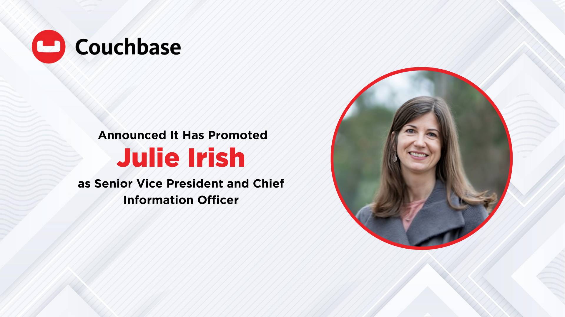 Couchbase Appoints Julie Irish as Chief Information Officer